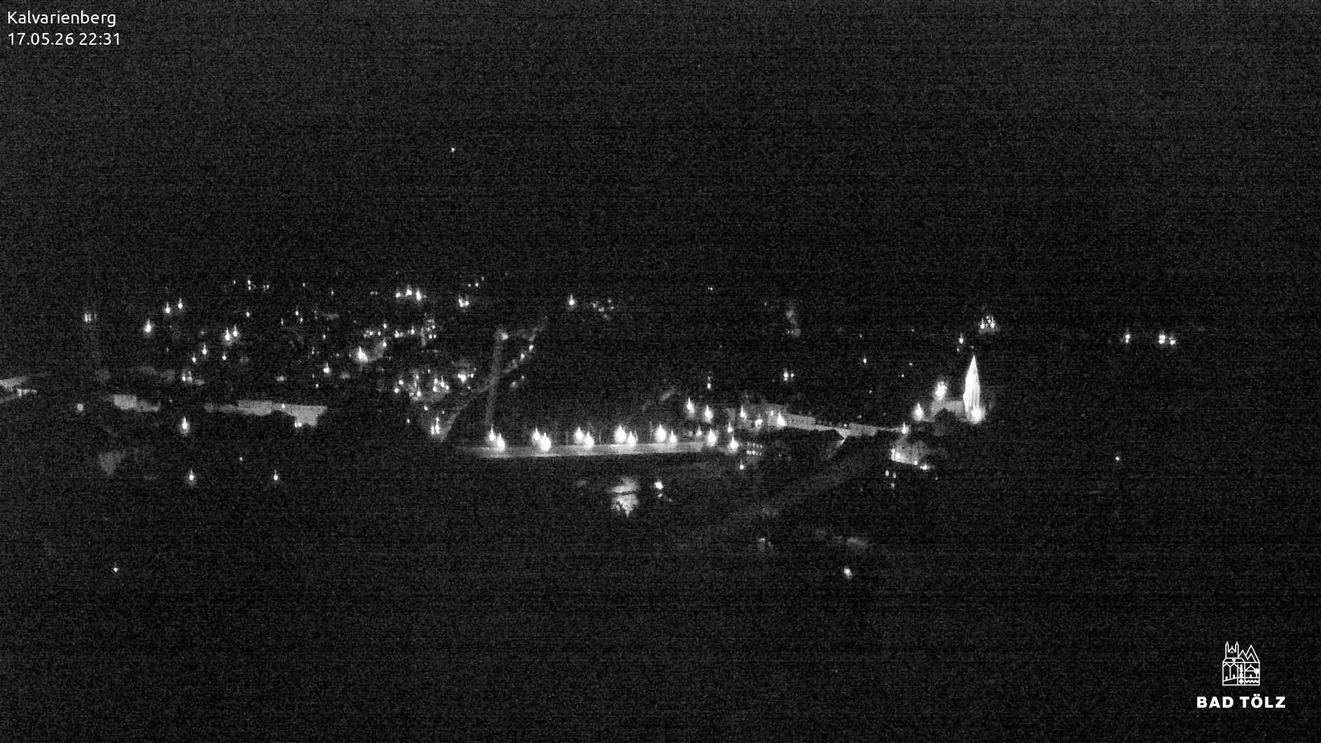 Archiv Foto Webcam Kalvarienberg bei Bad Tölz