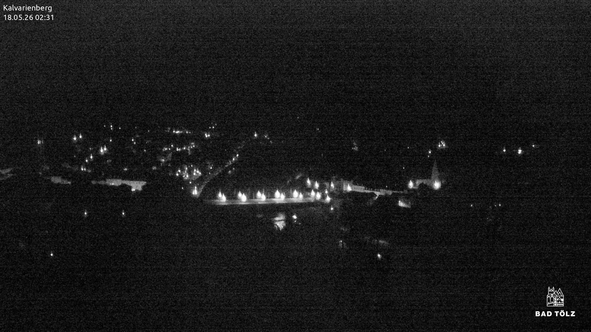 Archiv Foto Webcam Kalvarienberg bei Bad Tölz