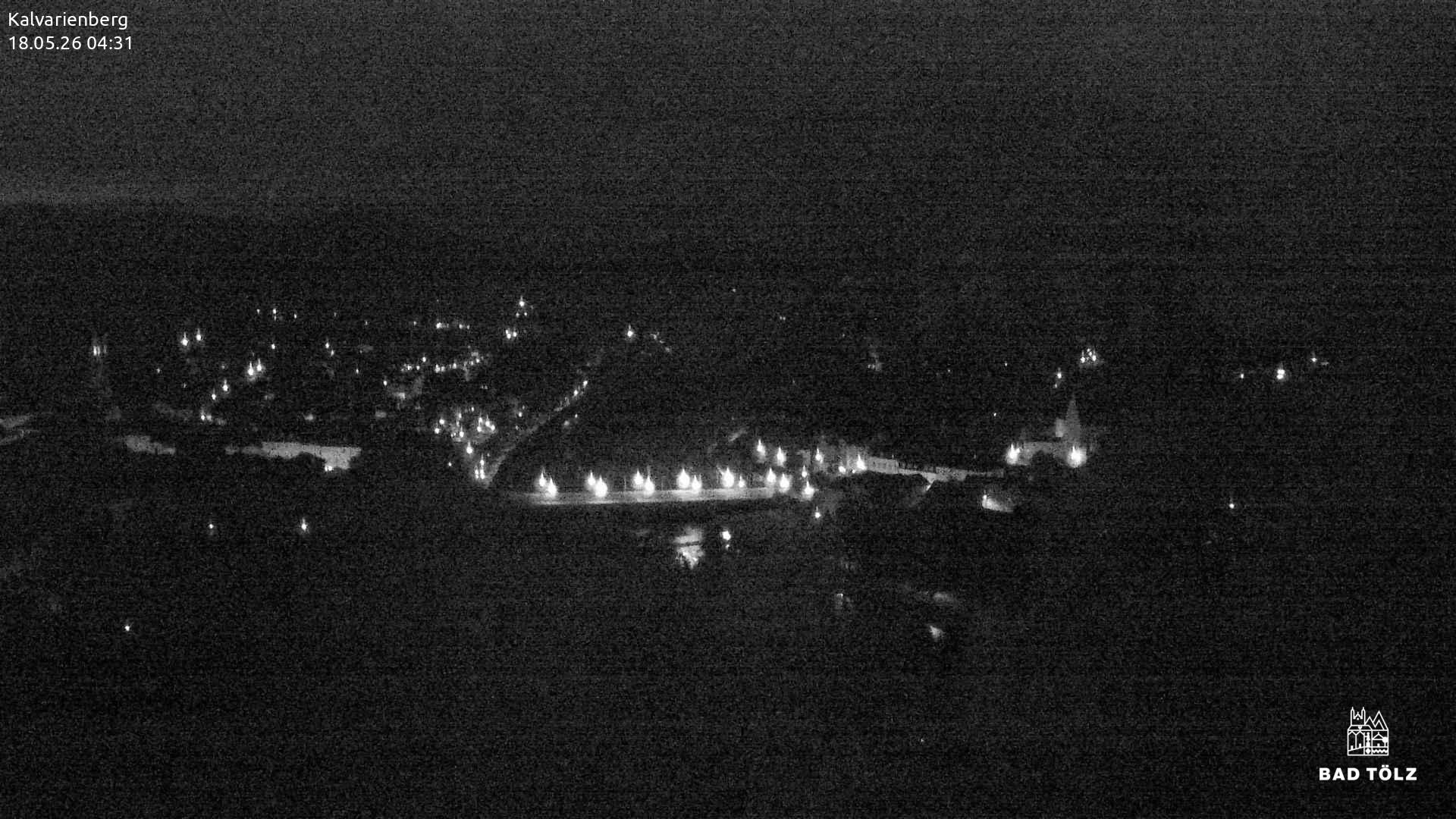 Archiv Foto Webcam Kalvarienberg bei Bad Tölz