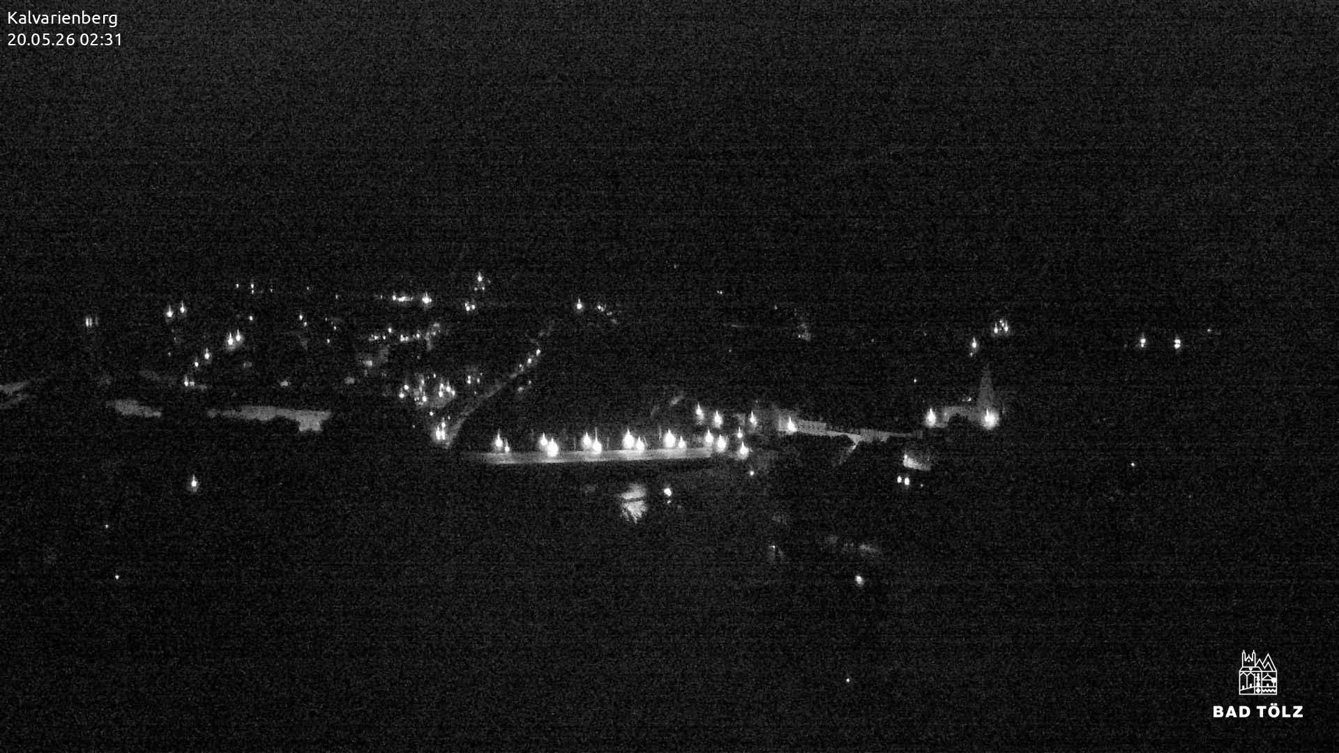 Archiv Foto Webcam Kalvarienberg bei Bad Tölz