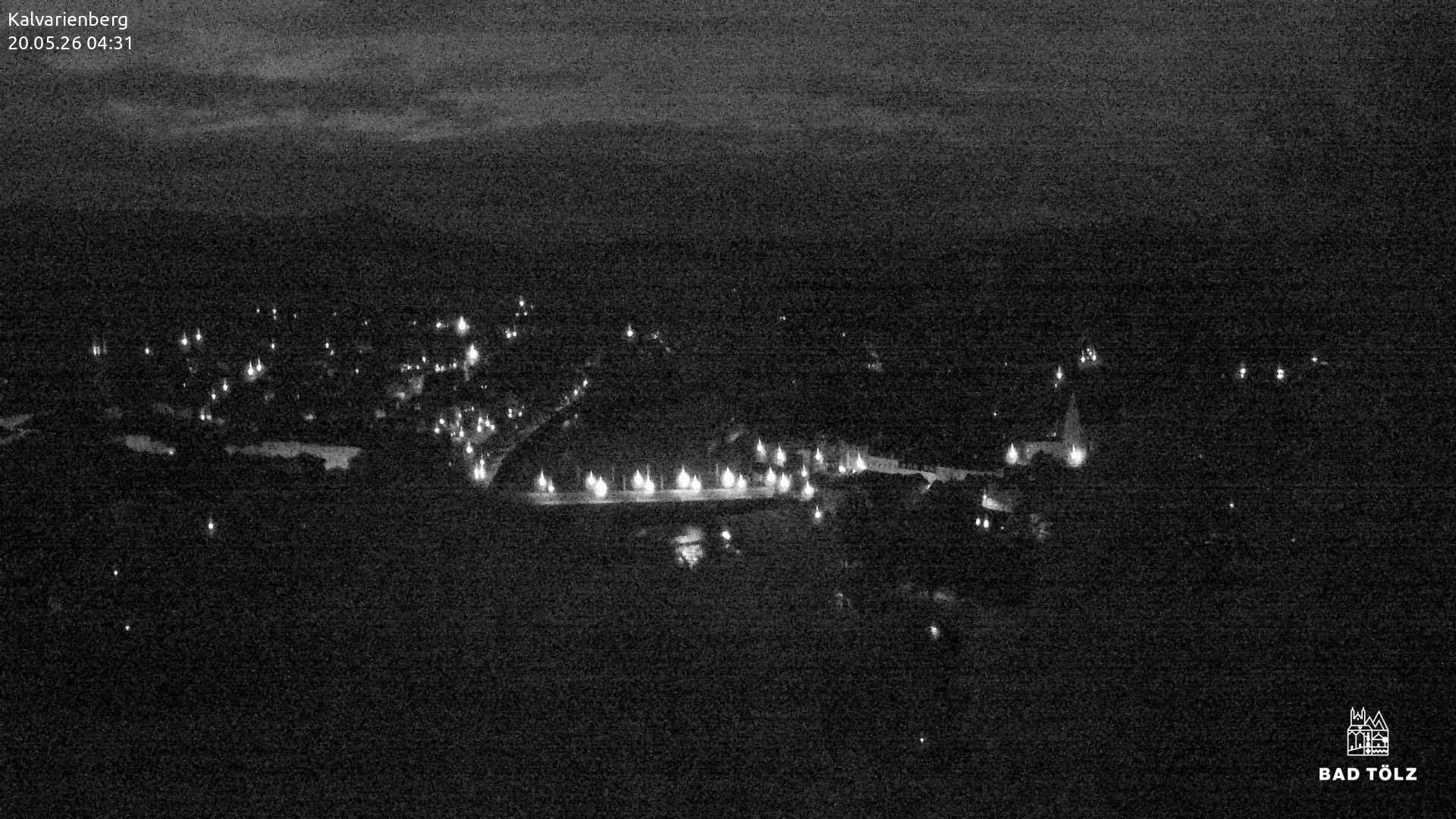 Archiv Foto Webcam Kalvarienberg bei Bad Tölz