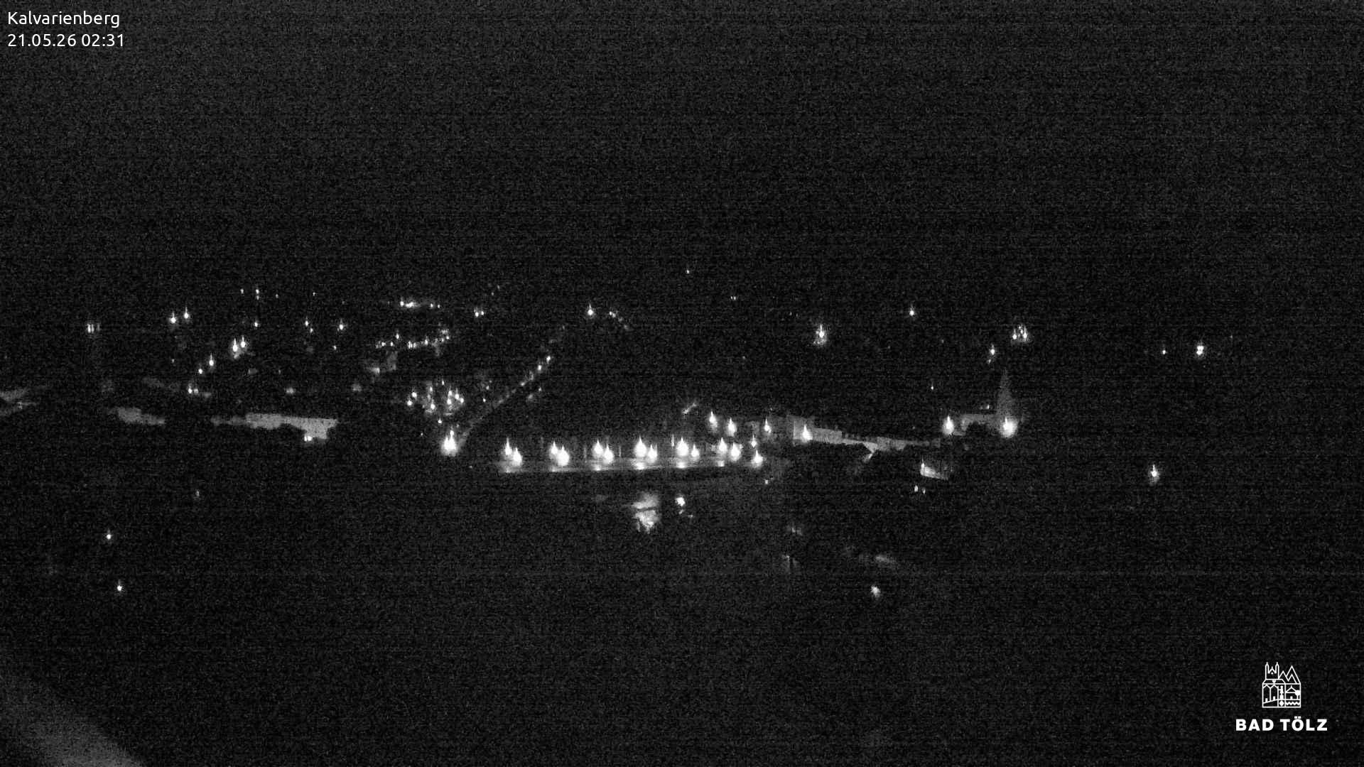 Archived image Webcam Bad Tölz - Kalvarienberg