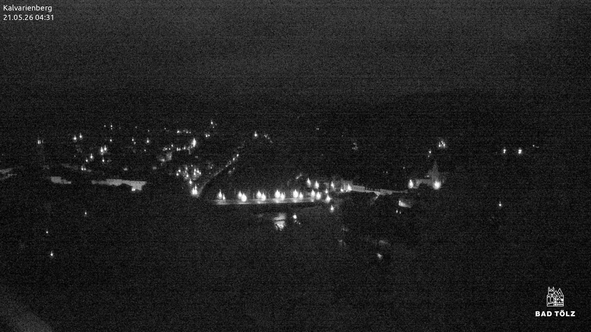 Archived image Webcam Bad Tölz - Kalvarienberg