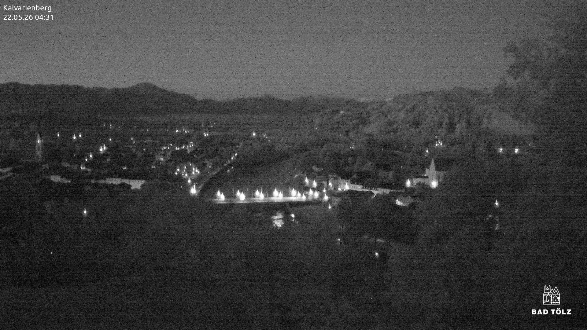Archiv Foto Webcam Kalvarienberg bei Bad Tölz