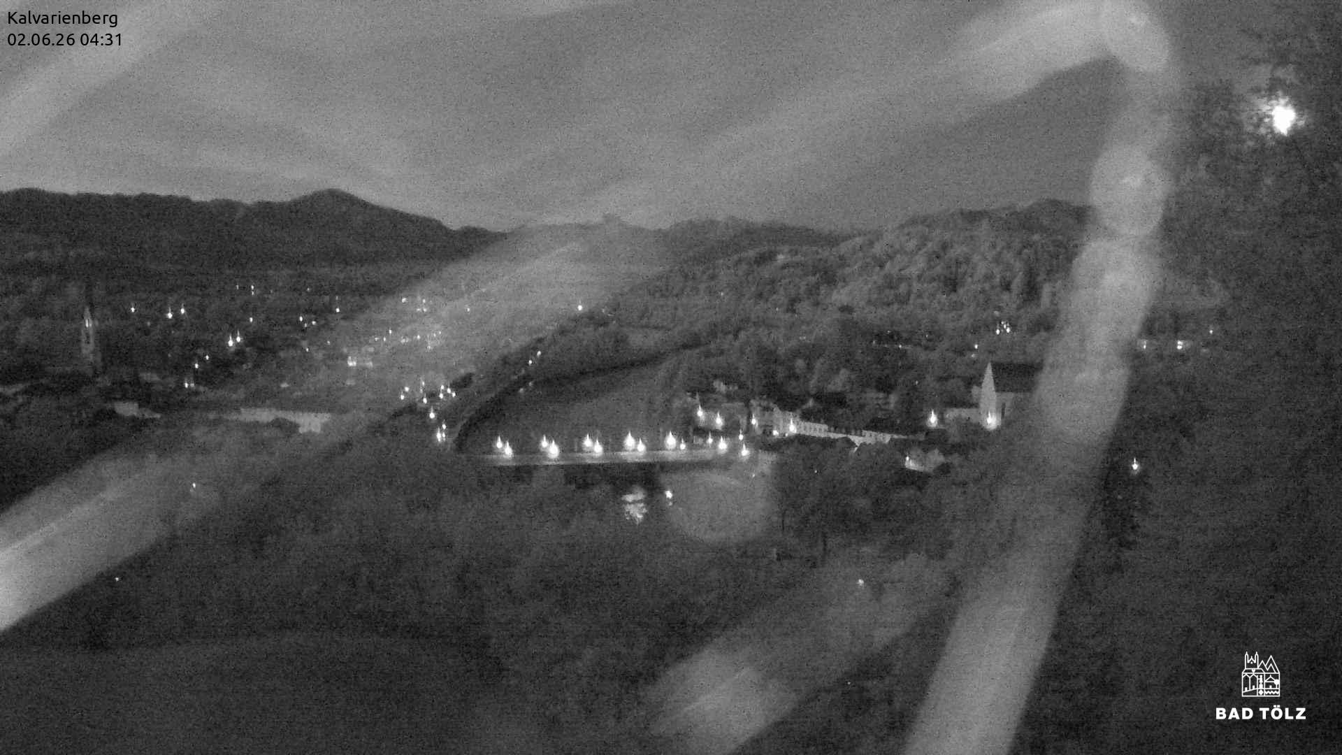 Archiv Foto Webcam Kalvarienberg bei Bad Tölz