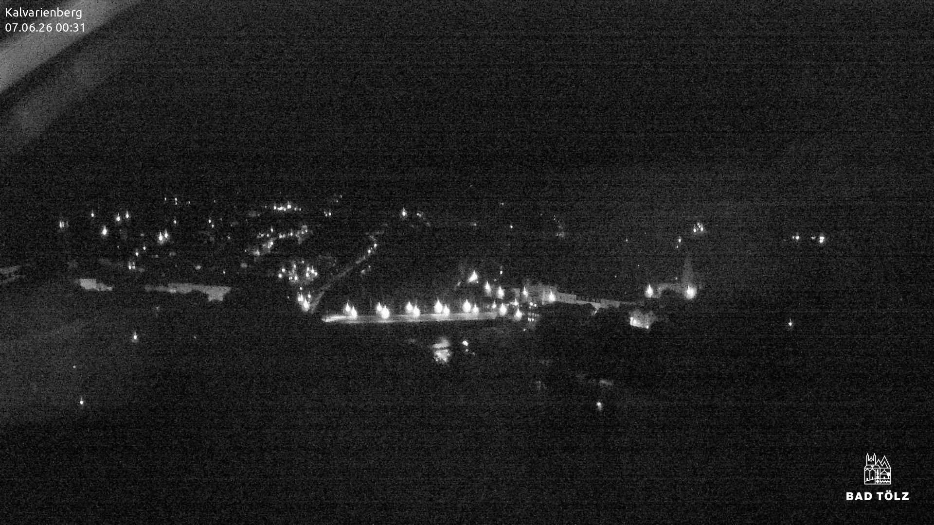 Archiv Foto Webcam Kalvarienberg bei Bad Tölz