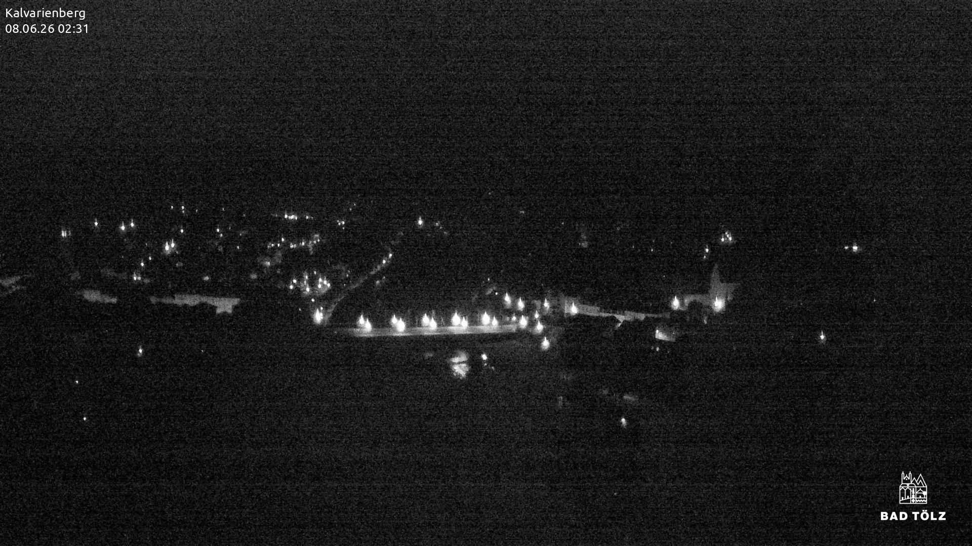 Archiv Foto Webcam Kalvarienberg bei Bad Tölz