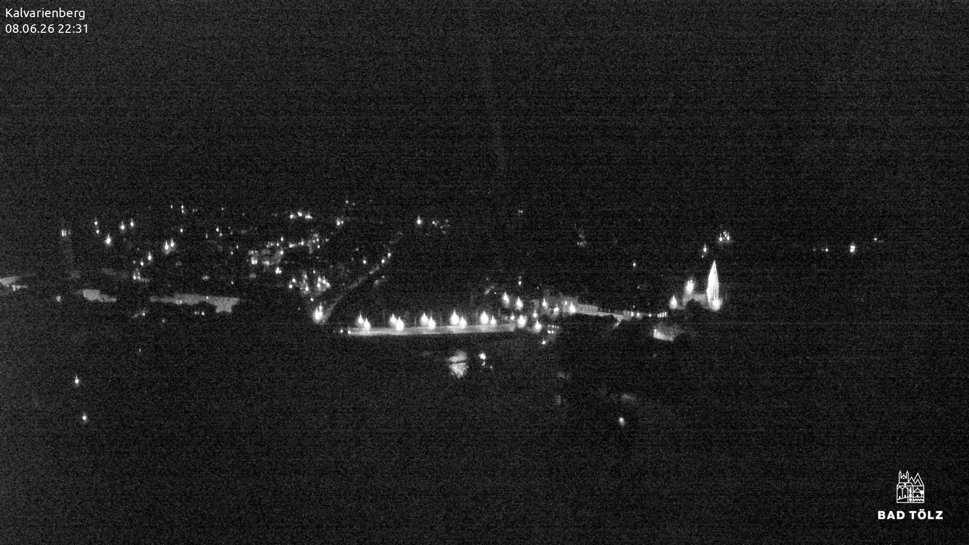 Archiv Foto Webcam Kalvarienberg bei Bad Tölz