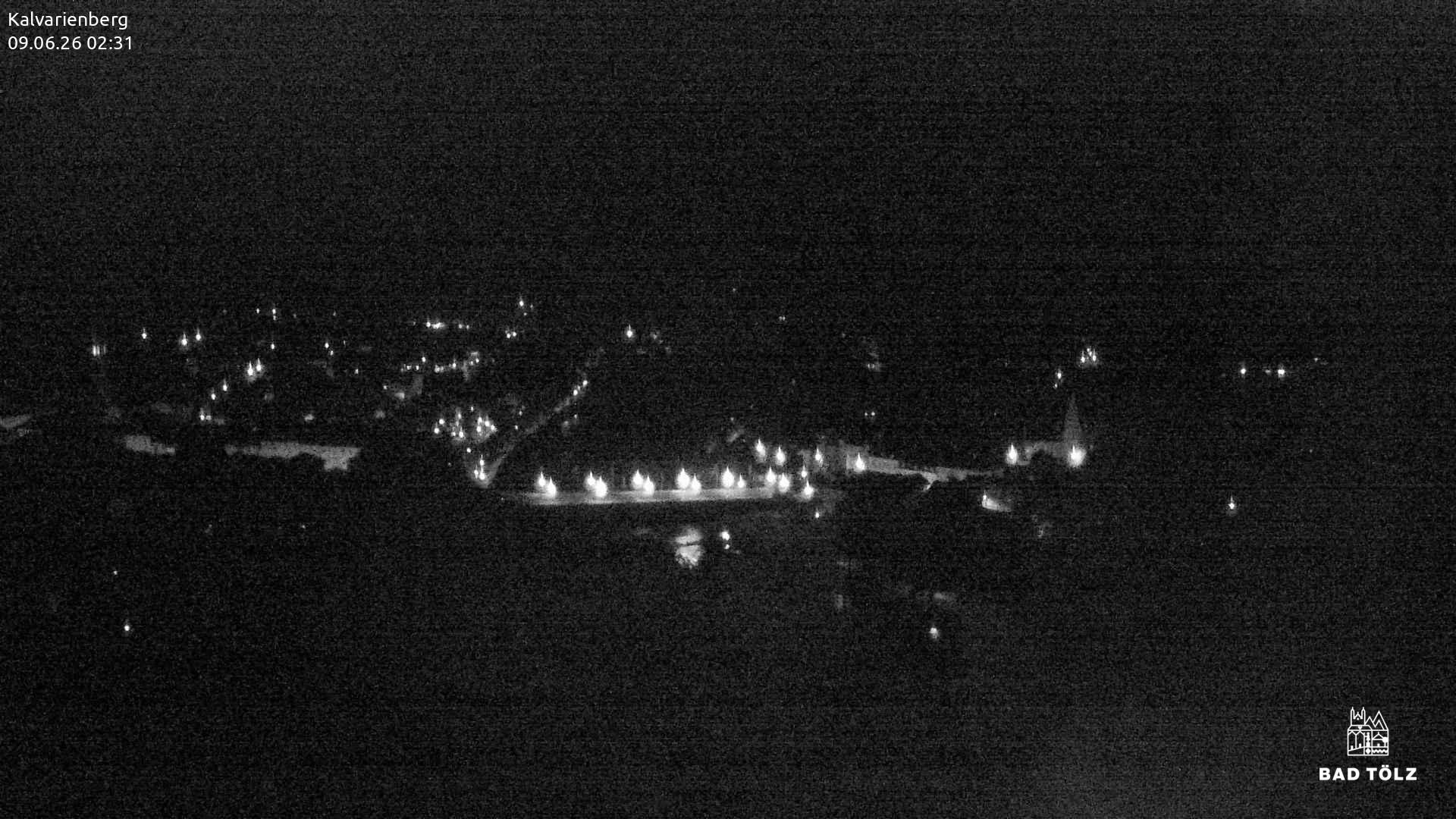 Archived image Webcam Bad Tölz - Kalvarienberg
