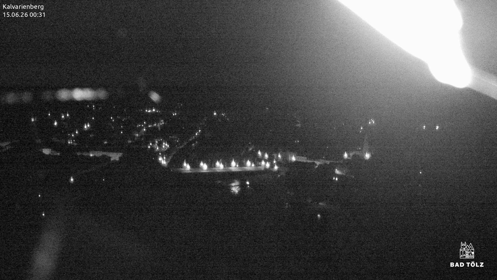 Archiv Foto Webcam Kalvarienberg bei Bad Tölz