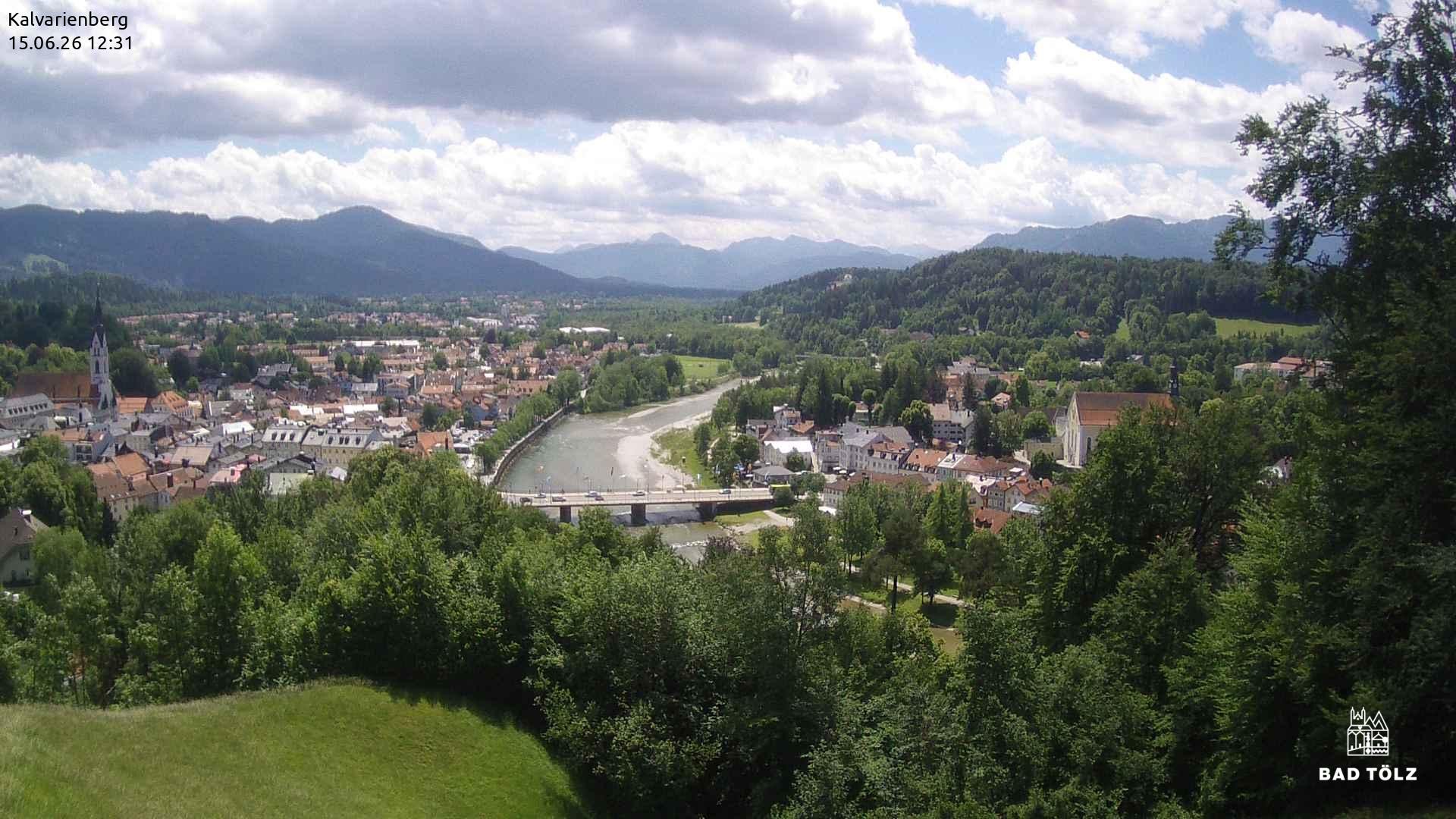 Archiv Foto Webcam Kalvarienberg bei Bad Tölz