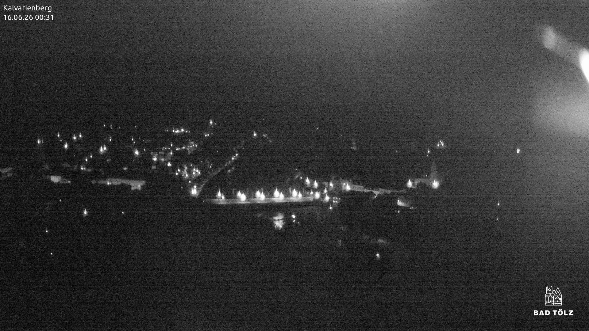 Archiv Foto Webcam Kalvarienberg bei Bad Tölz