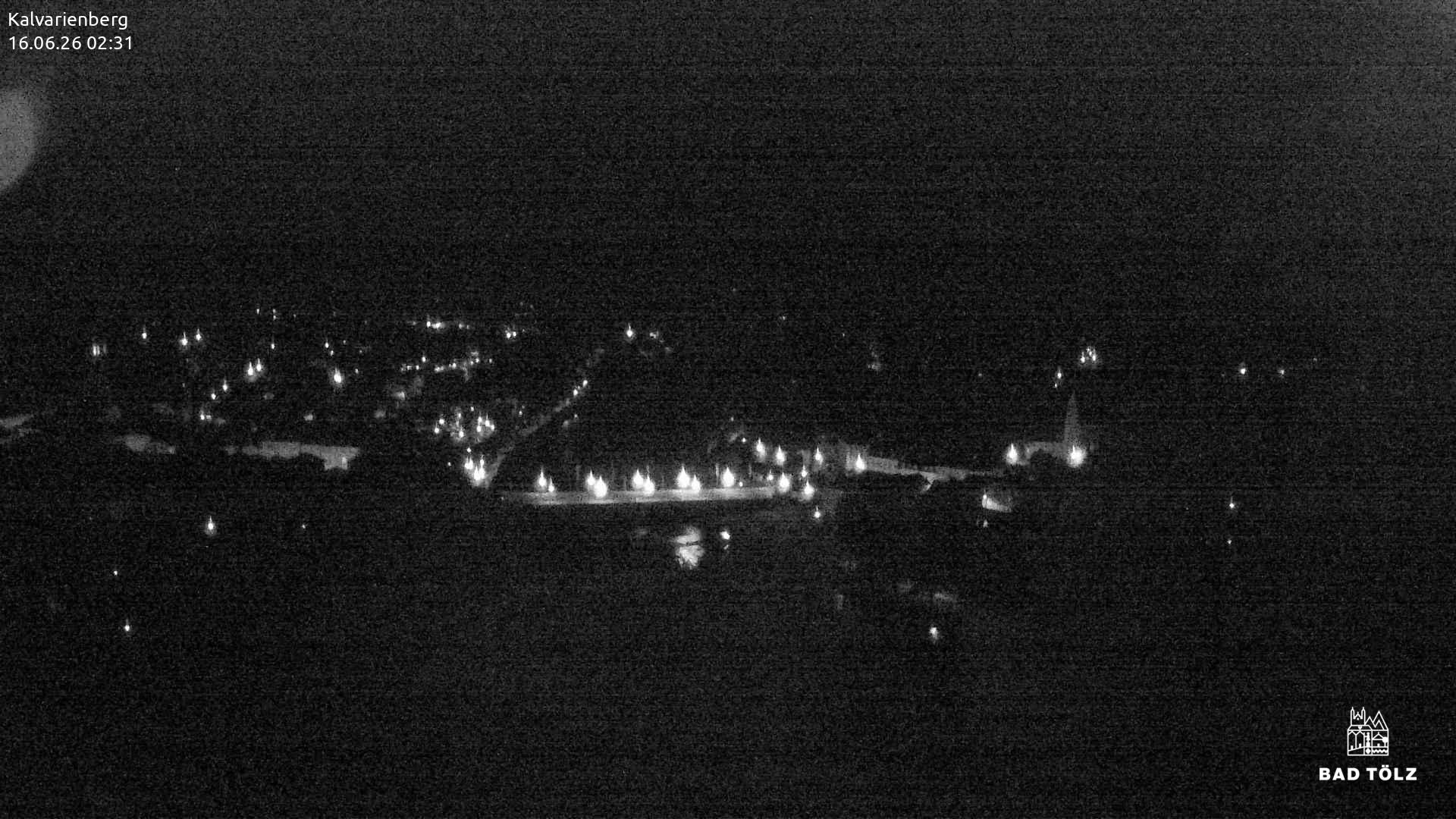 Archiv Foto Webcam Kalvarienberg bei Bad Tölz