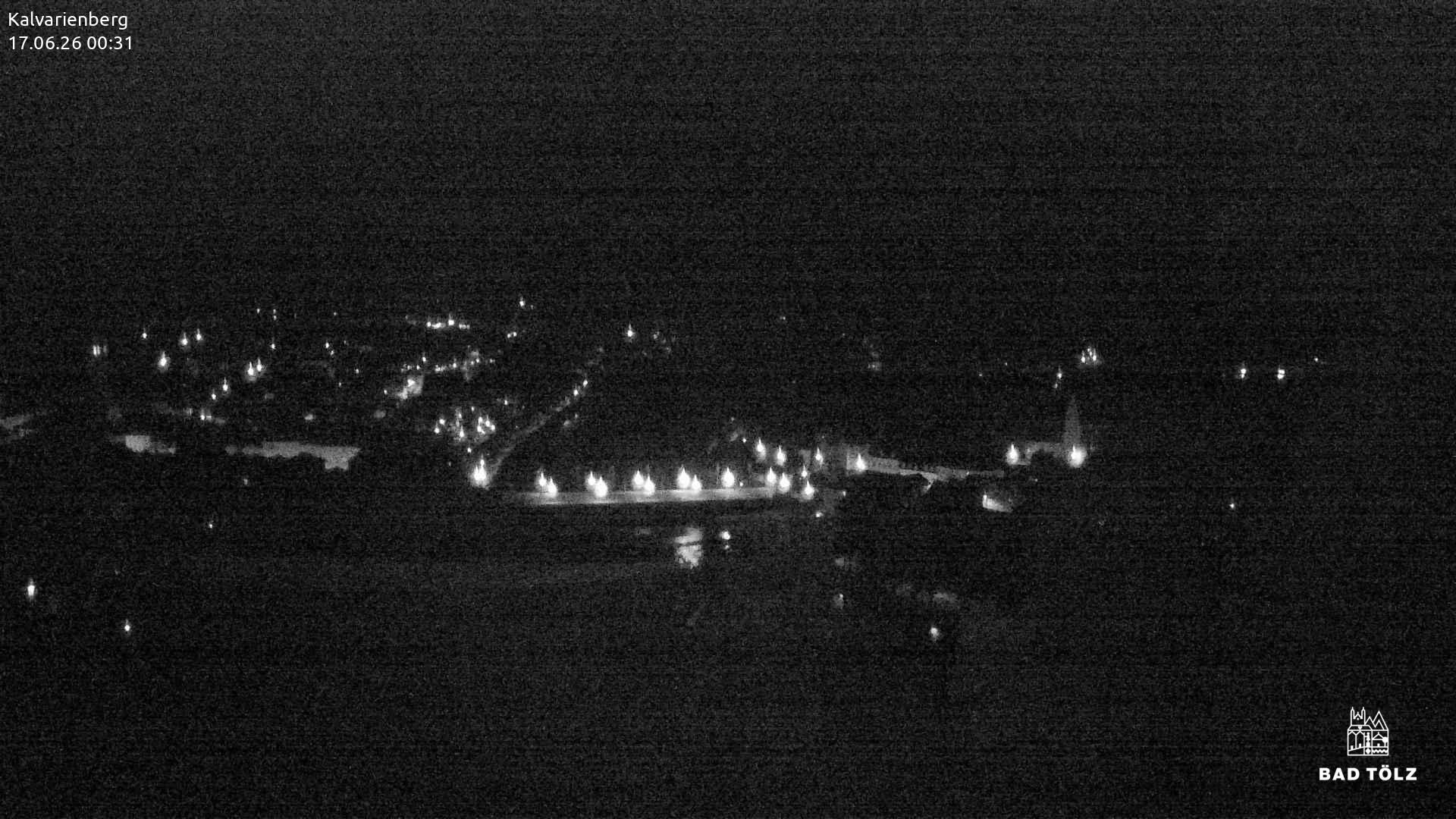 Archiv Foto Webcam Kalvarienberg bei Bad Tölz