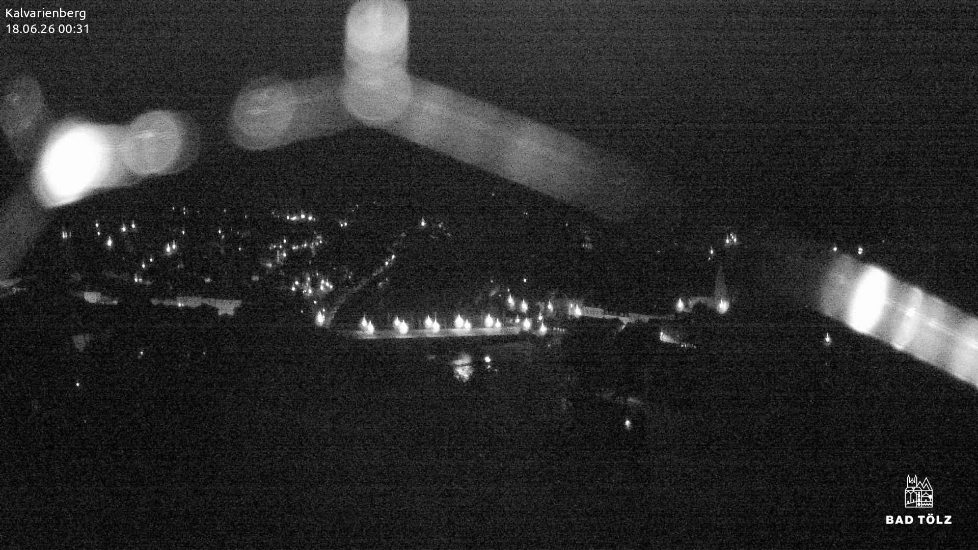 Archiv Foto Webcam Kalvarienberg bei Bad Tölz