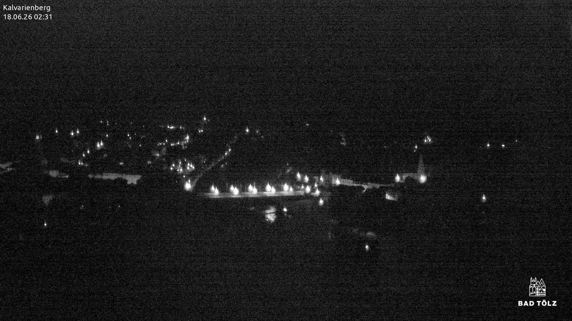 Archiv Foto Webcam Kalvarienberg bei Bad Tölz