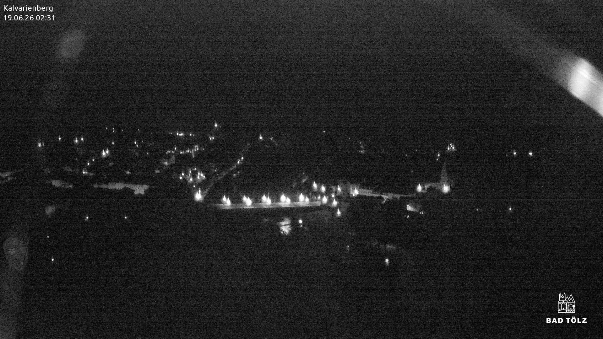 Archiv Foto Webcam Kalvarienberg bei Bad Tölz