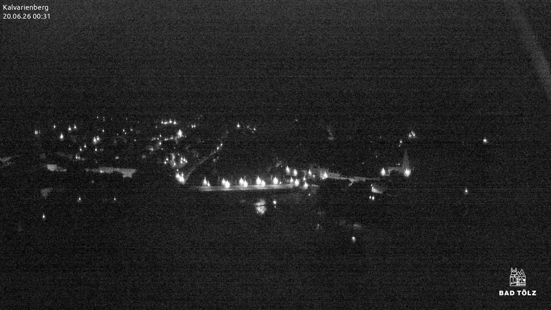 Archiv Foto Webcam Kalvarienberg bei Bad Tölz