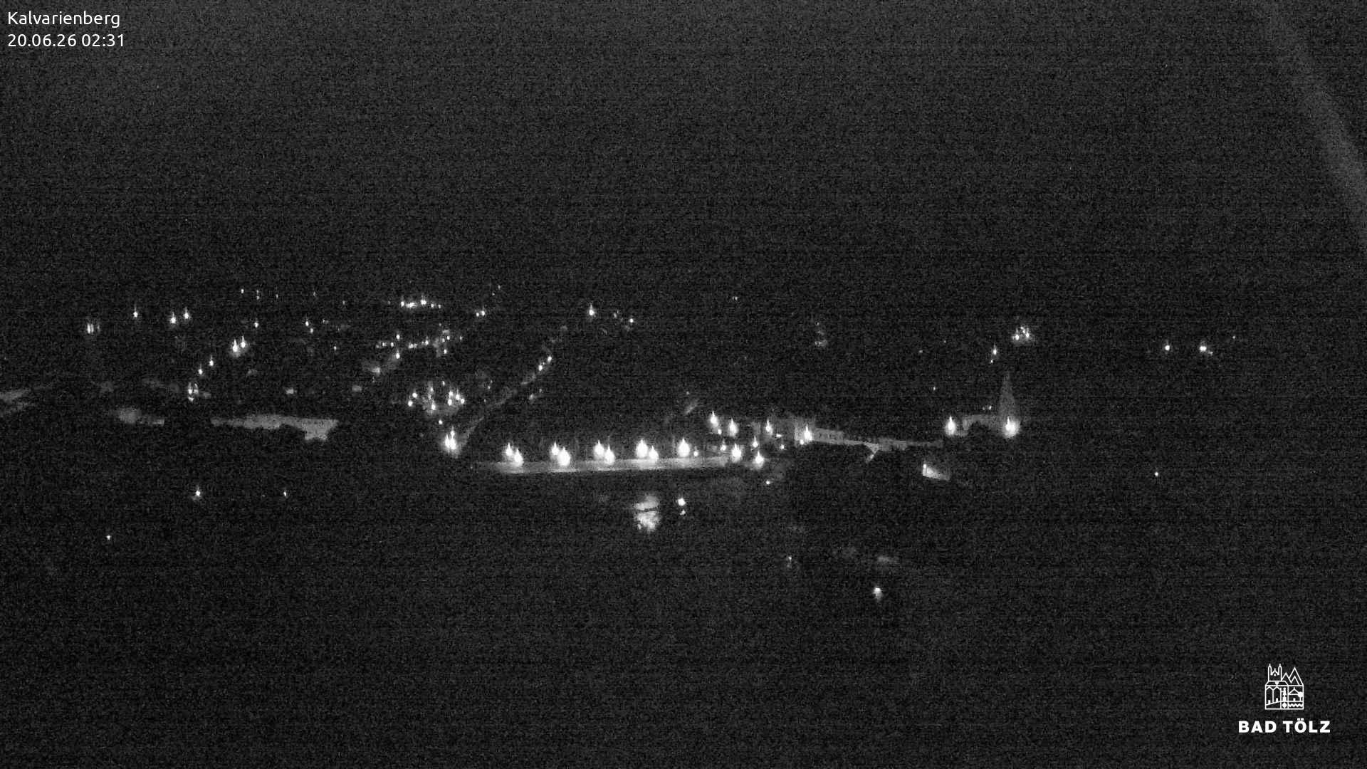 Archiv Foto Webcam Kalvarienberg bei Bad Tölz