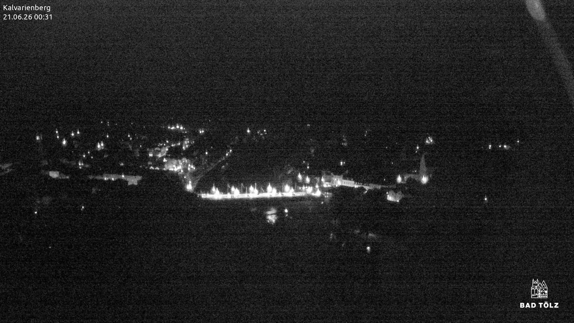 Archived image Webcam Bad Tölz - Kalvarienberg