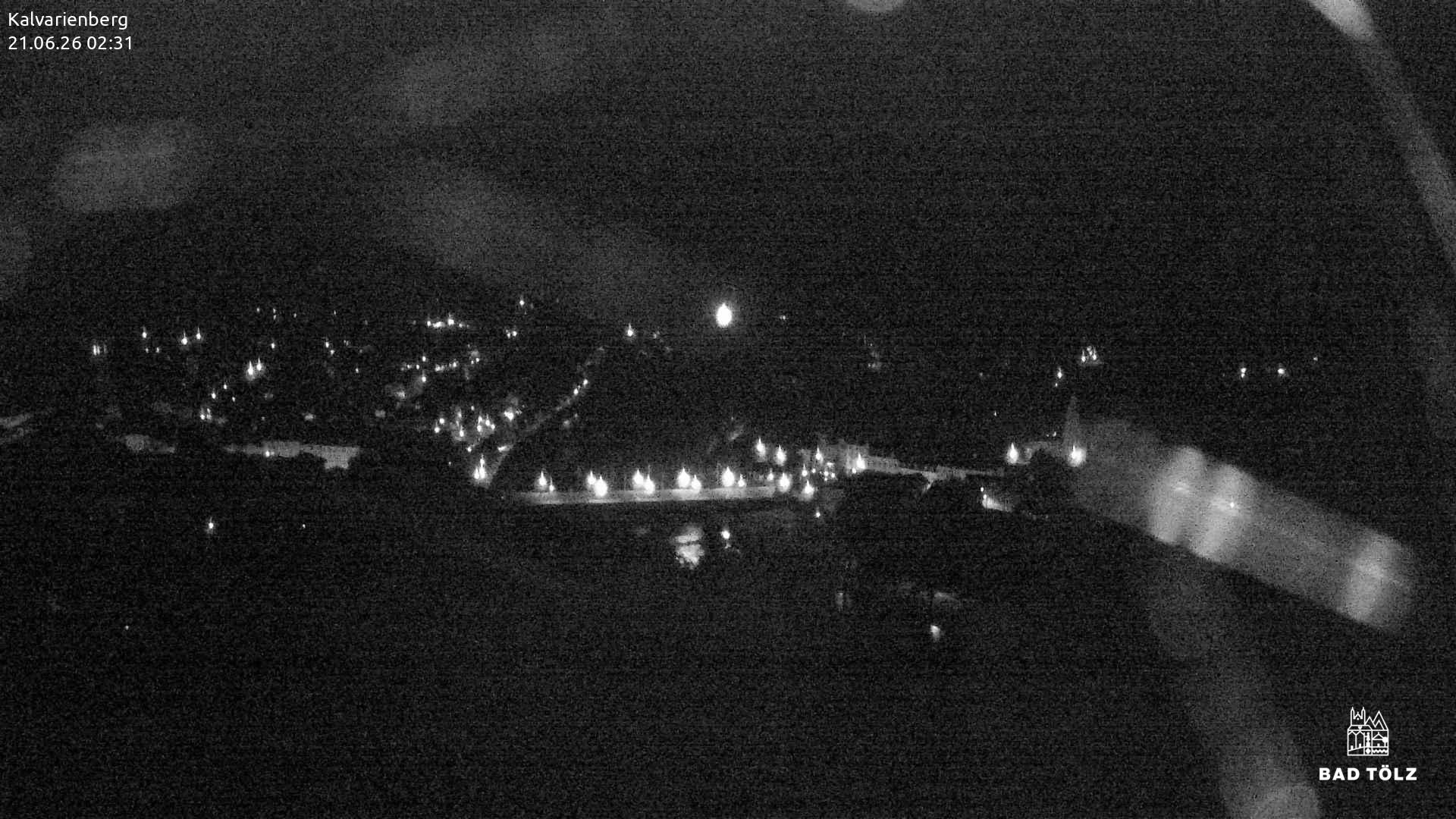 Archived image Webcam Bad Tölz - Kalvarienberg