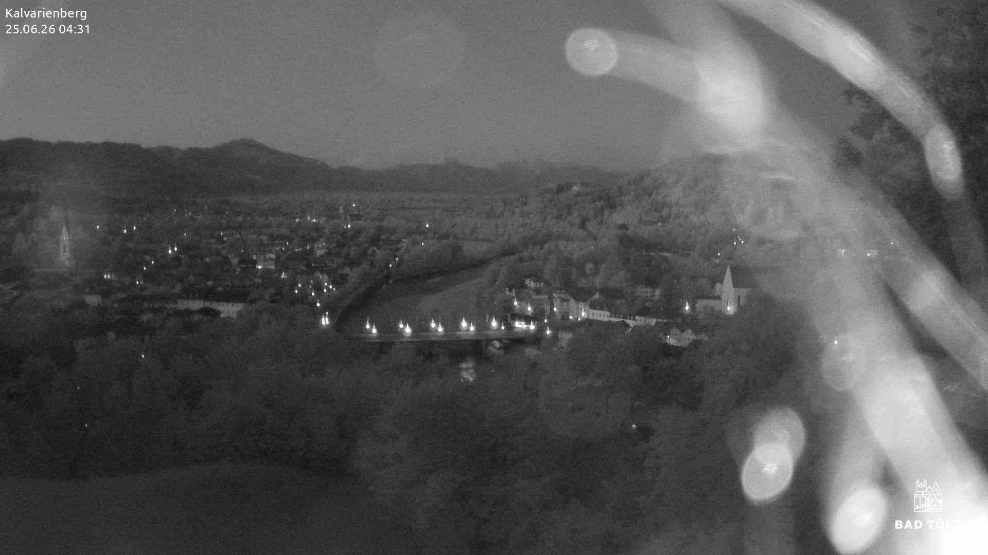 Archiv Foto Webcam Kalvarienberg bei Bad Tölz