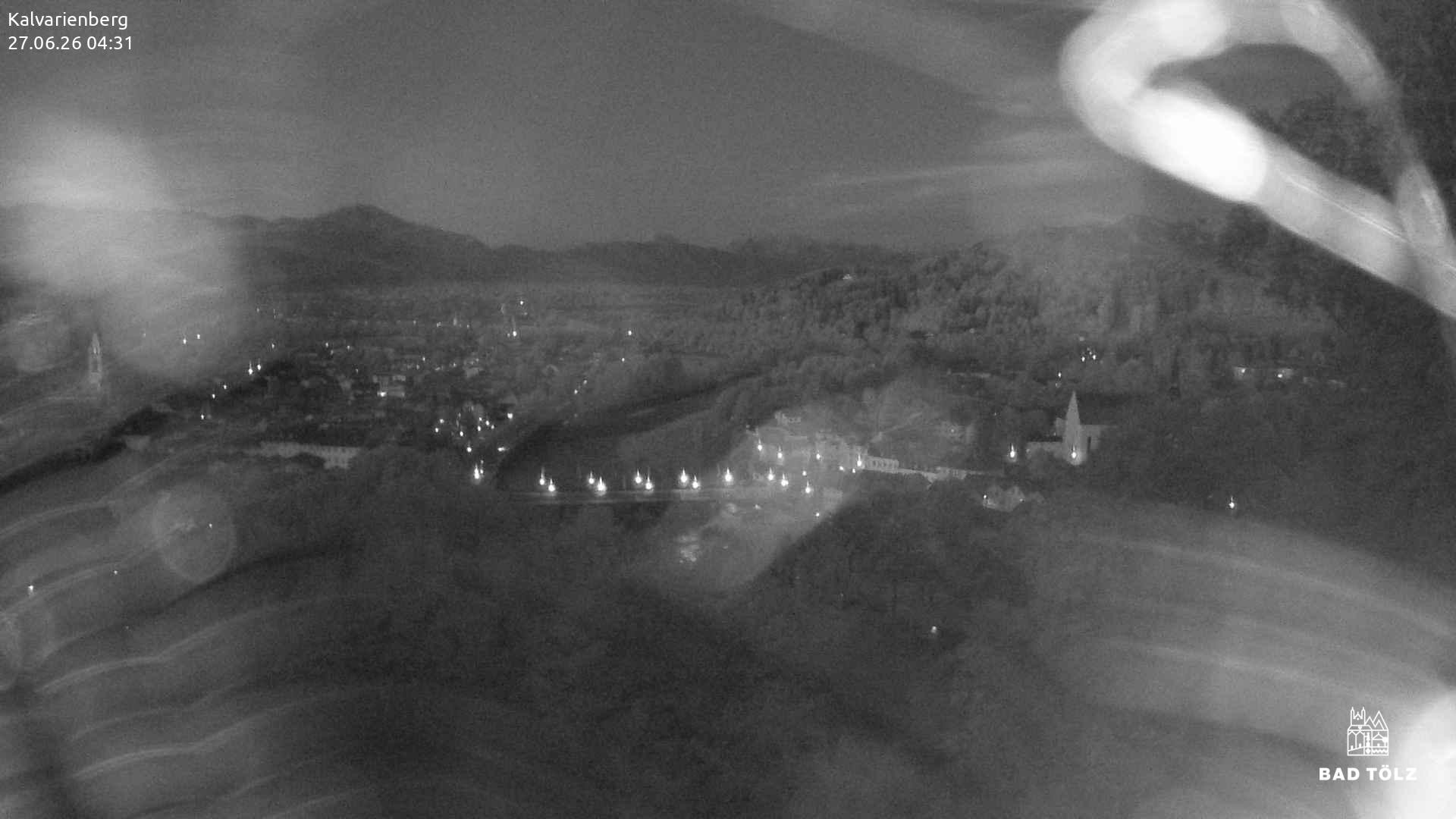 Archived image Webcam Bad Tölz - Kalvarienberg