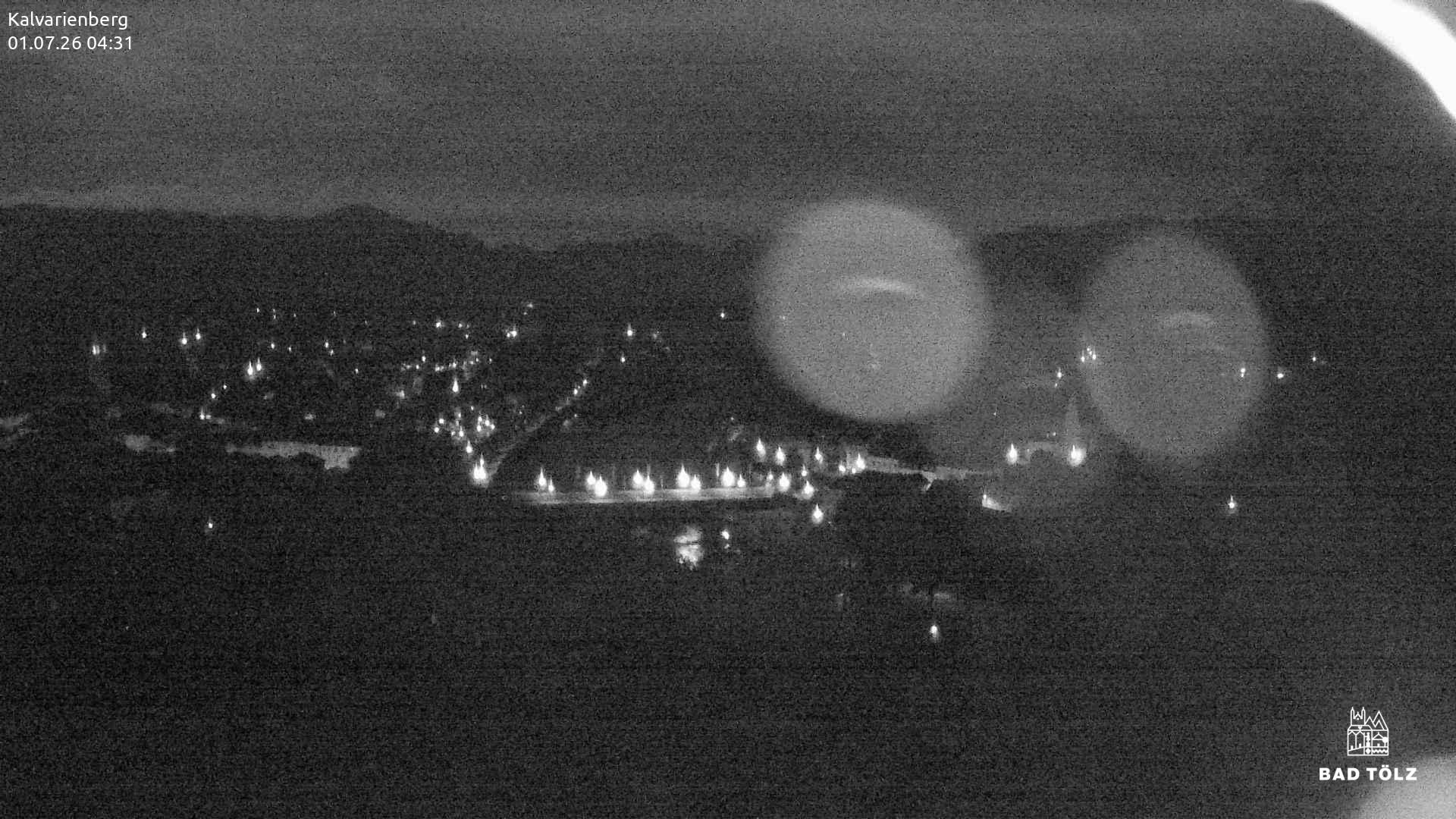 Archiv Foto Webcam Kalvarienberg bei Bad Tölz