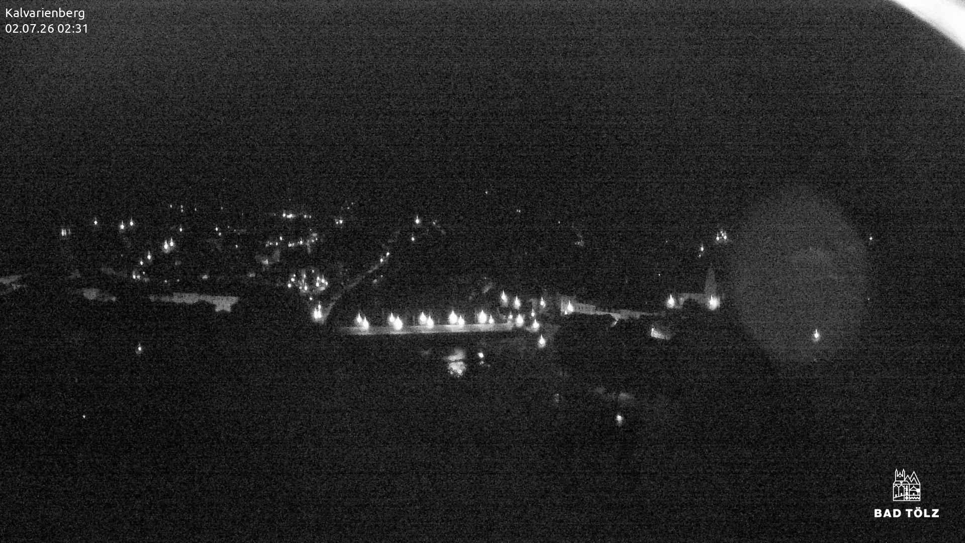 Archived image Webcam Bad Tölz - Kalvarienberg