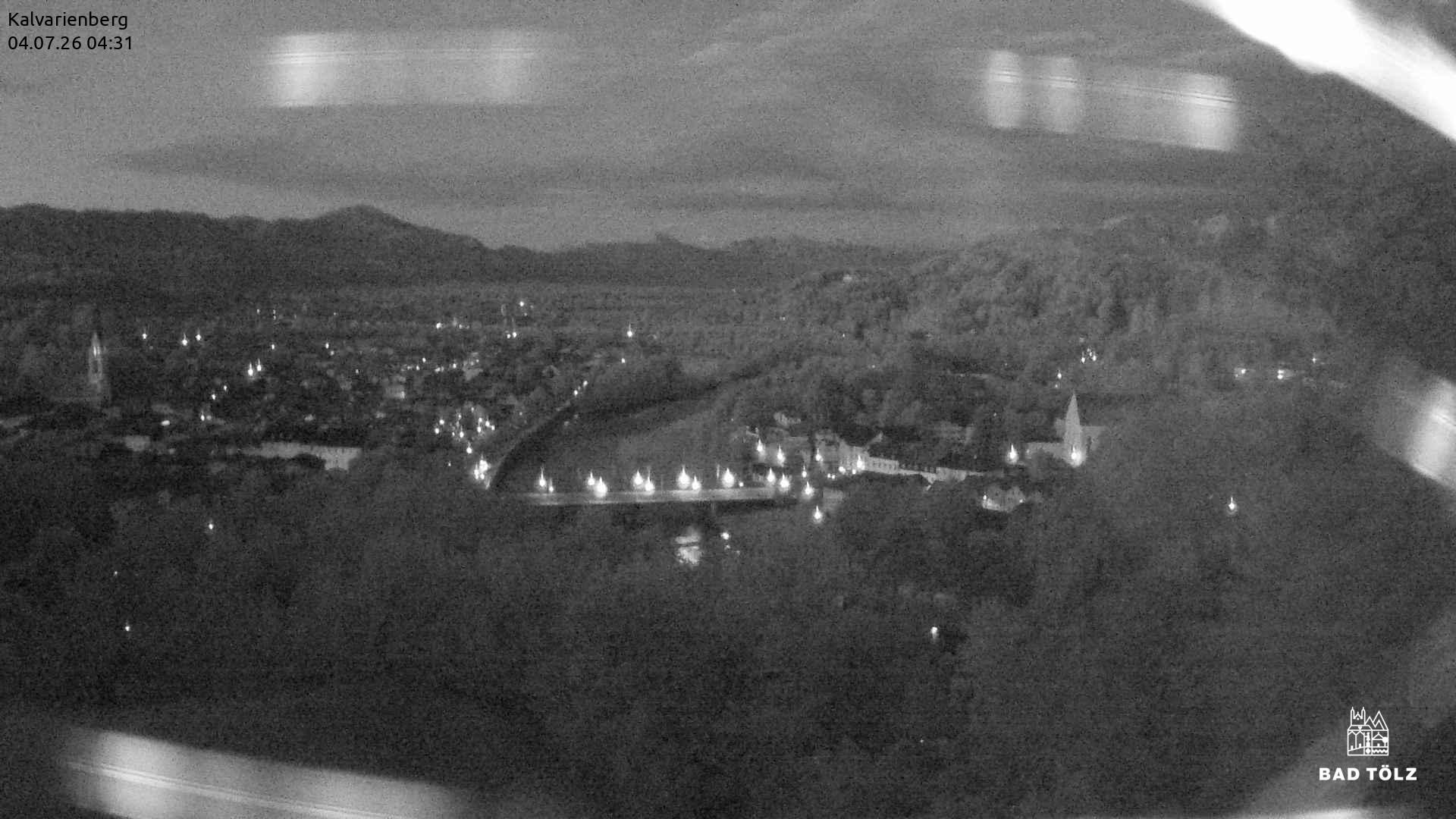 Archiv Foto Webcam Kalvarienberg bei Bad Tölz