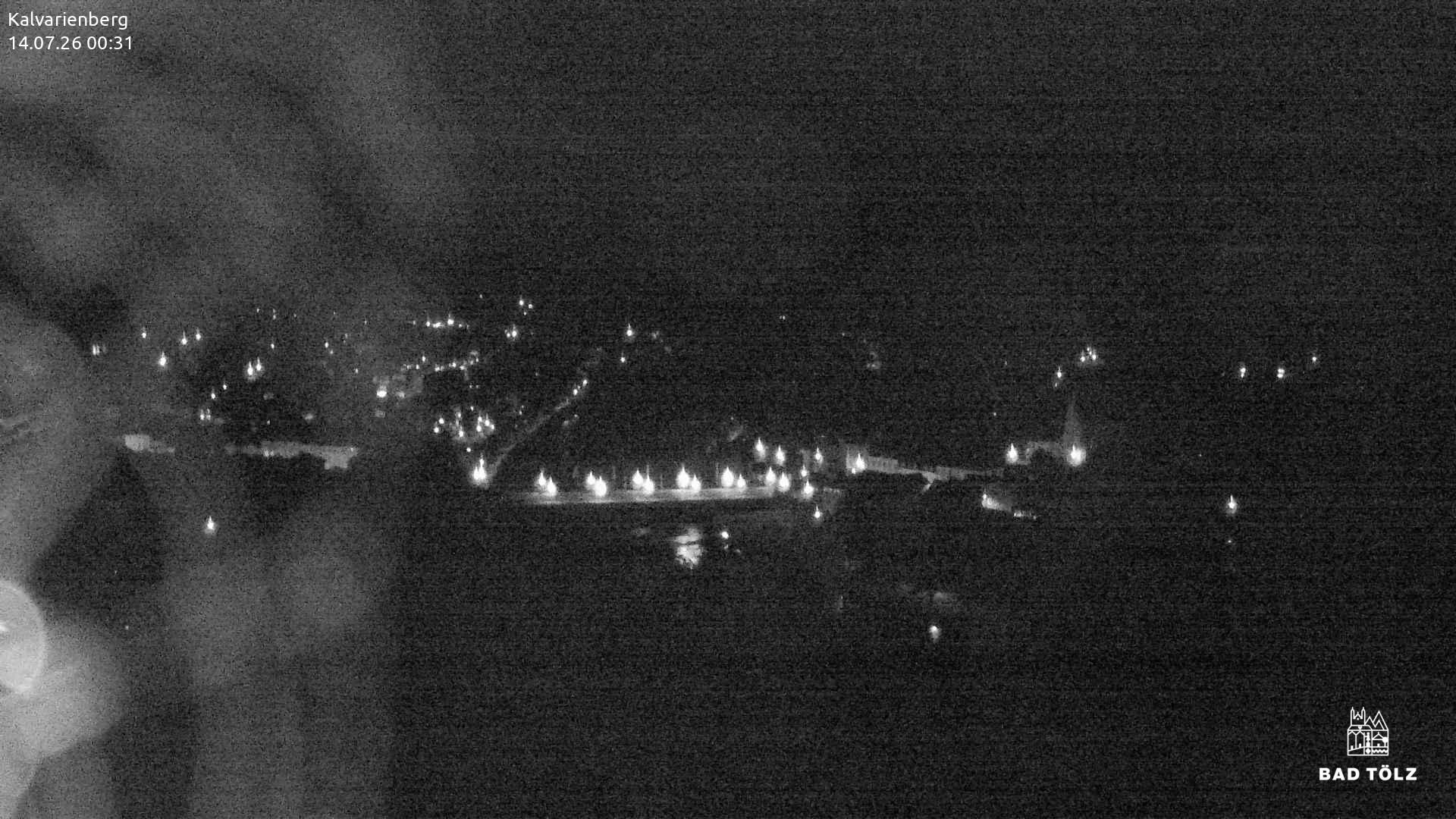 Archiv Foto Webcam Kalvarienberg bei Bad Tölz
