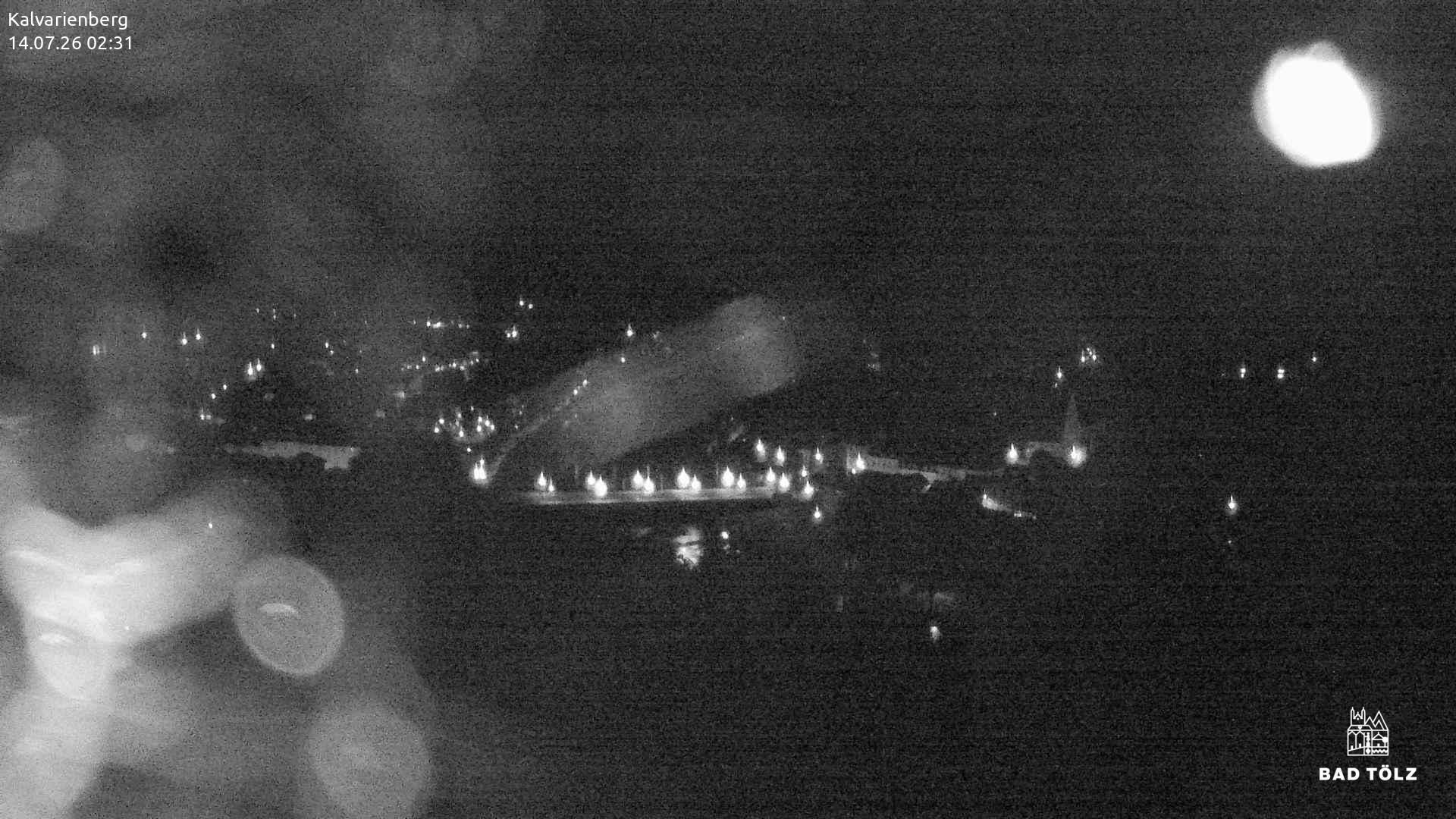 Archiv Foto Webcam Kalvarienberg bei Bad Tölz