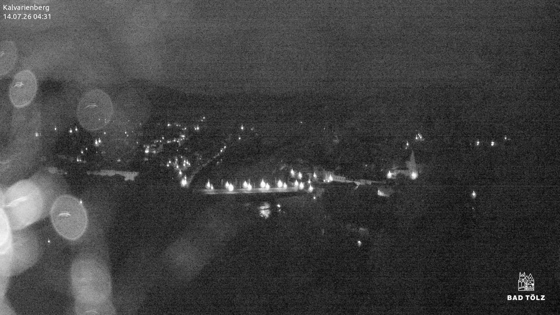 Archiv Foto Webcam Kalvarienberg bei Bad Tölz