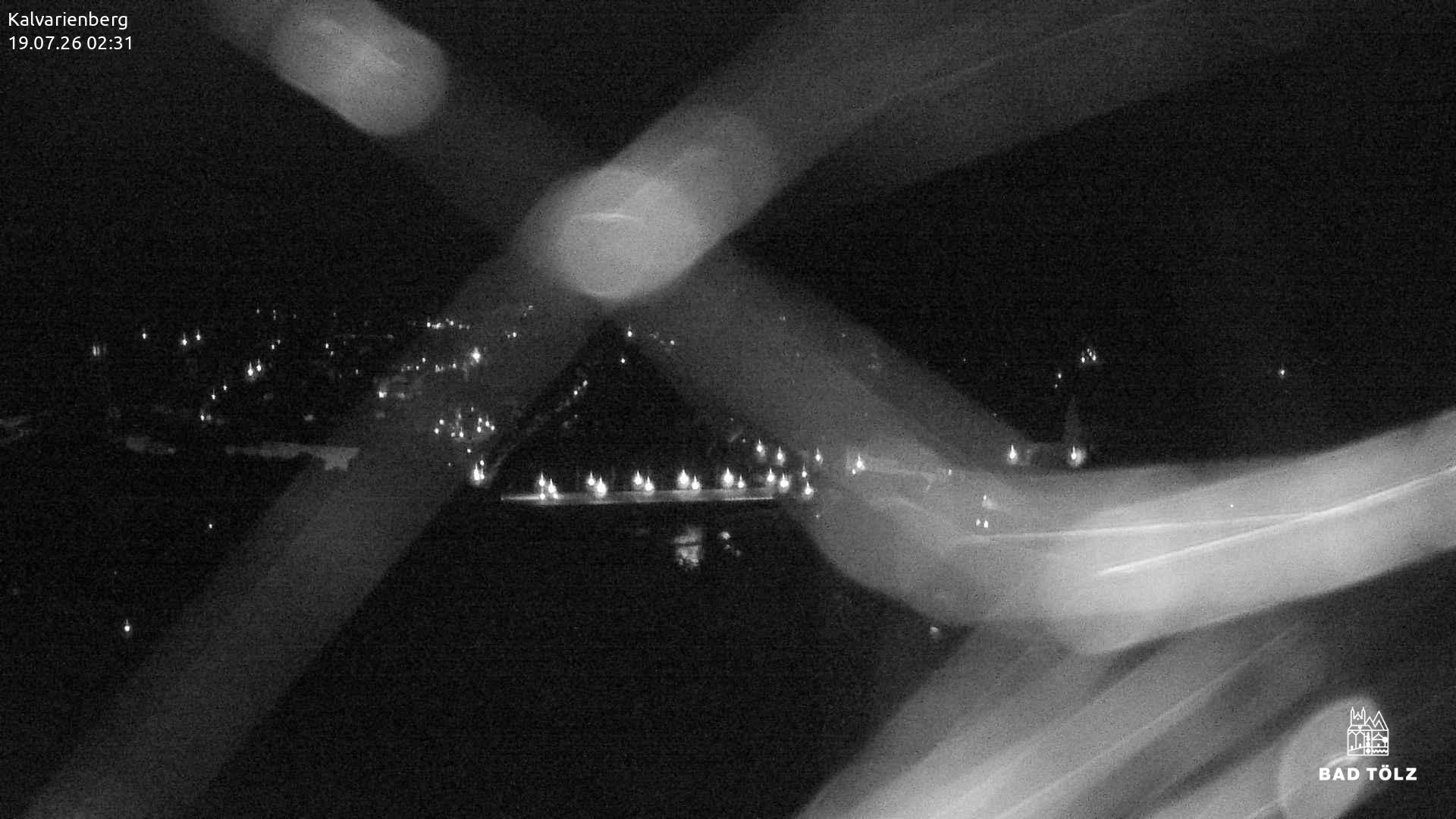 Archiv Foto Webcam Kalvarienberg bei Bad Tölz