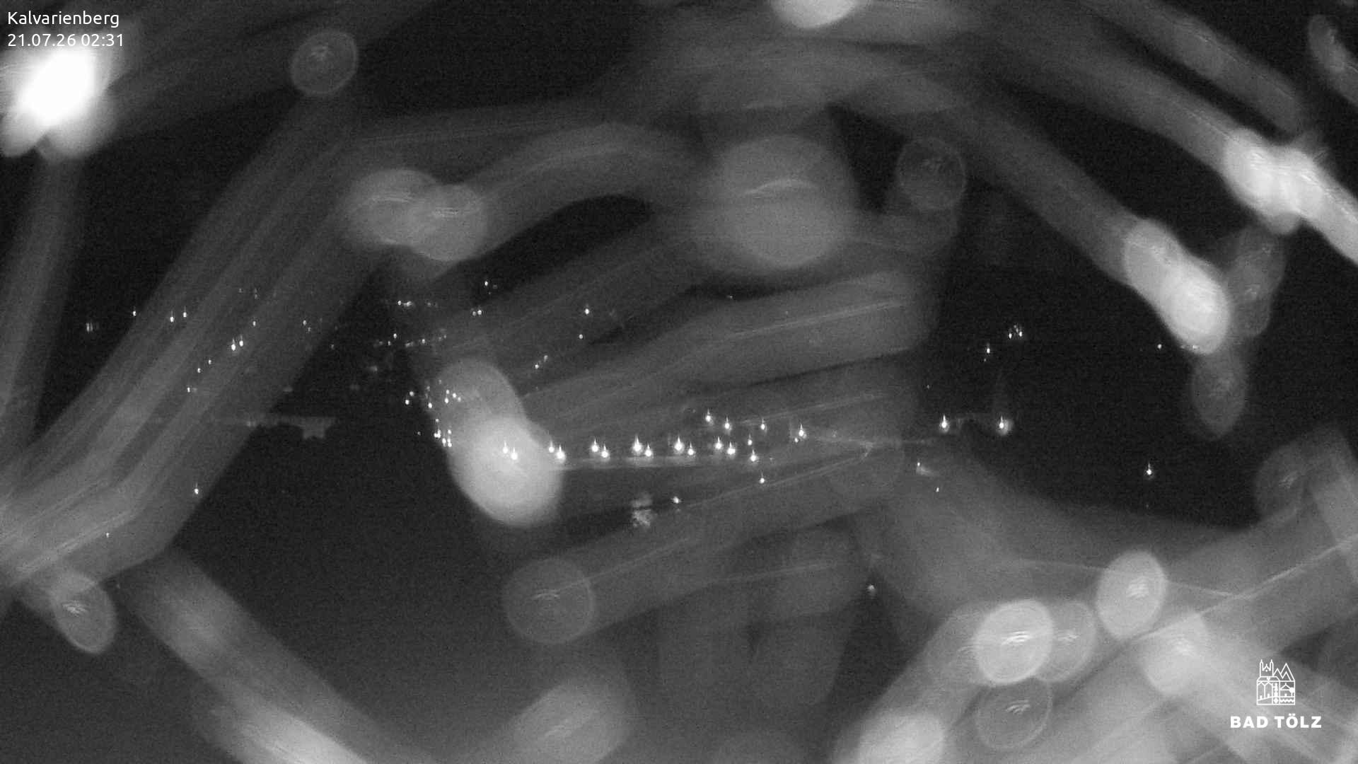 Archived image Webcam Bad Tölz - Kalvarienberg