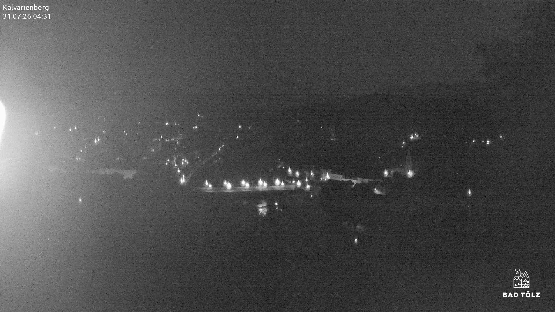 Archiv Foto Webcam Kalvarienberg bei Bad Tölz