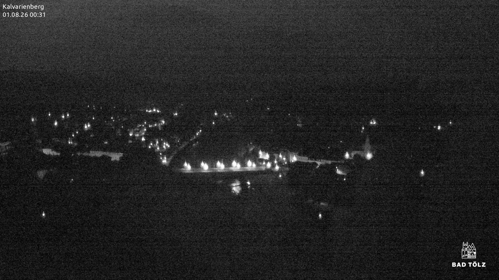 Archiv Foto Webcam Kalvarienberg bei Bad Tölz