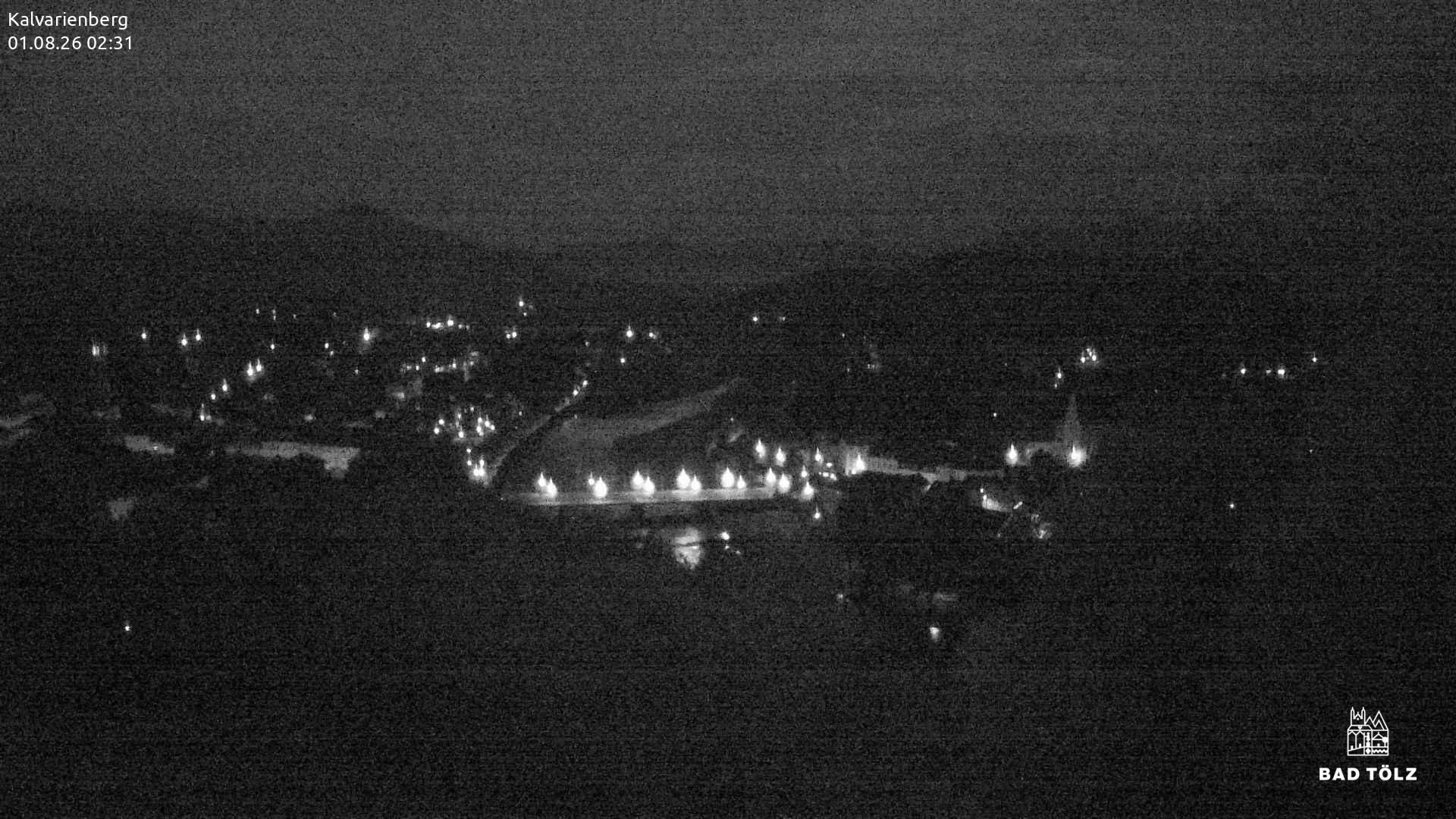 Archiv Foto Webcam Kalvarienberg bei Bad Tölz
