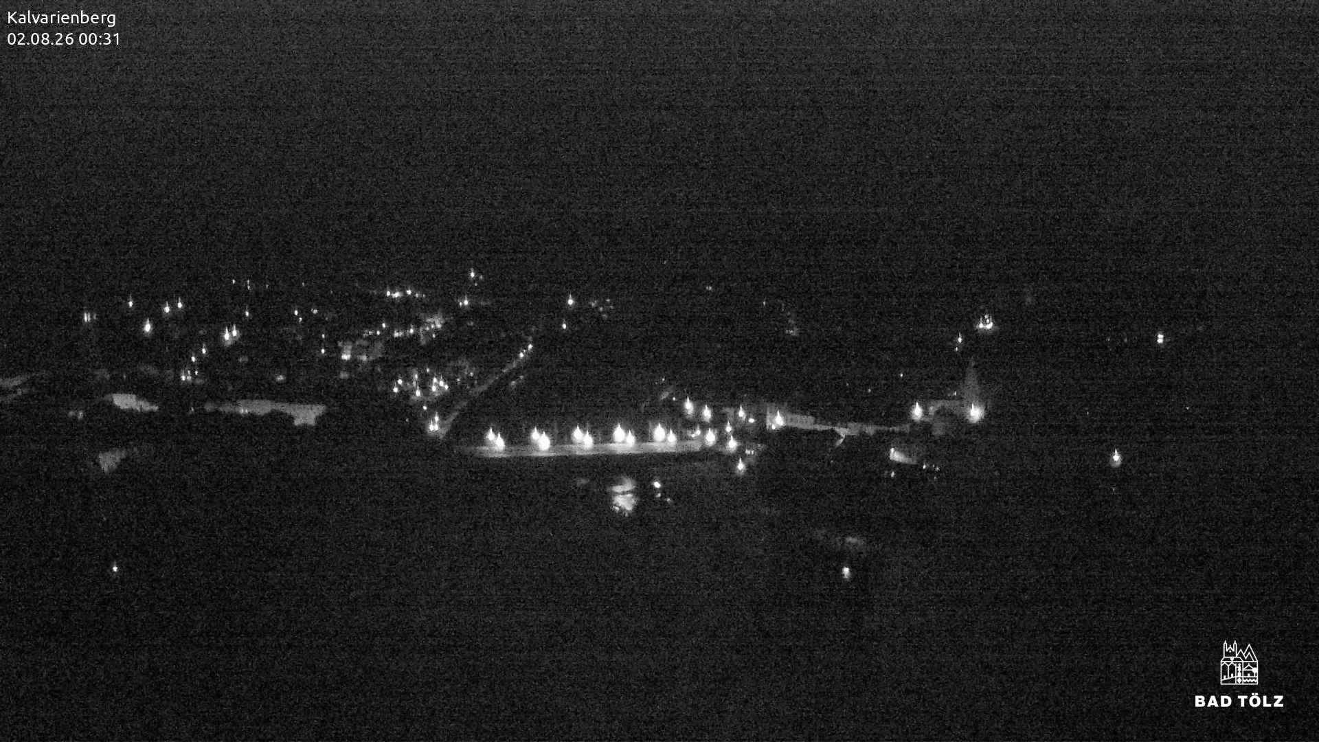 Archiv Foto Webcam Kalvarienberg bei Bad Tölz