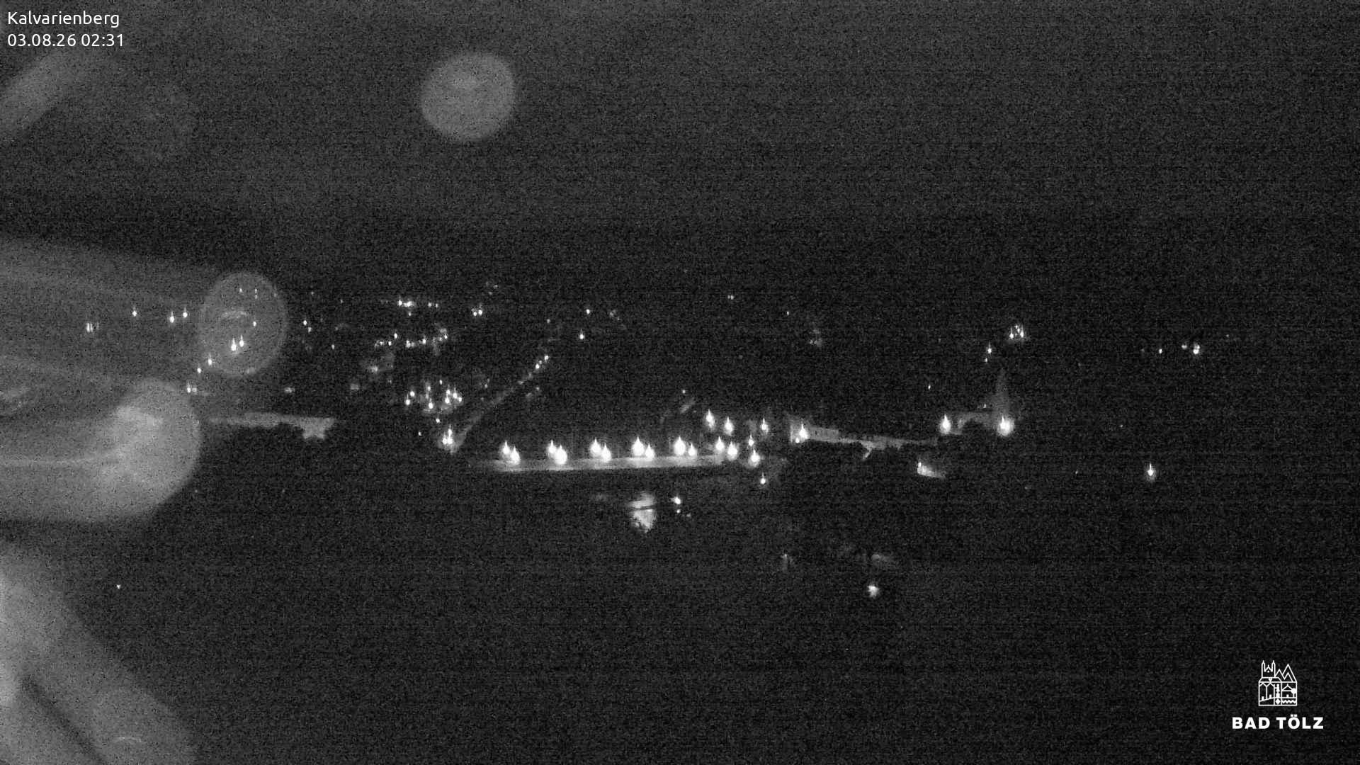 Archived image Webcam Bad Tölz - Kalvarienberg