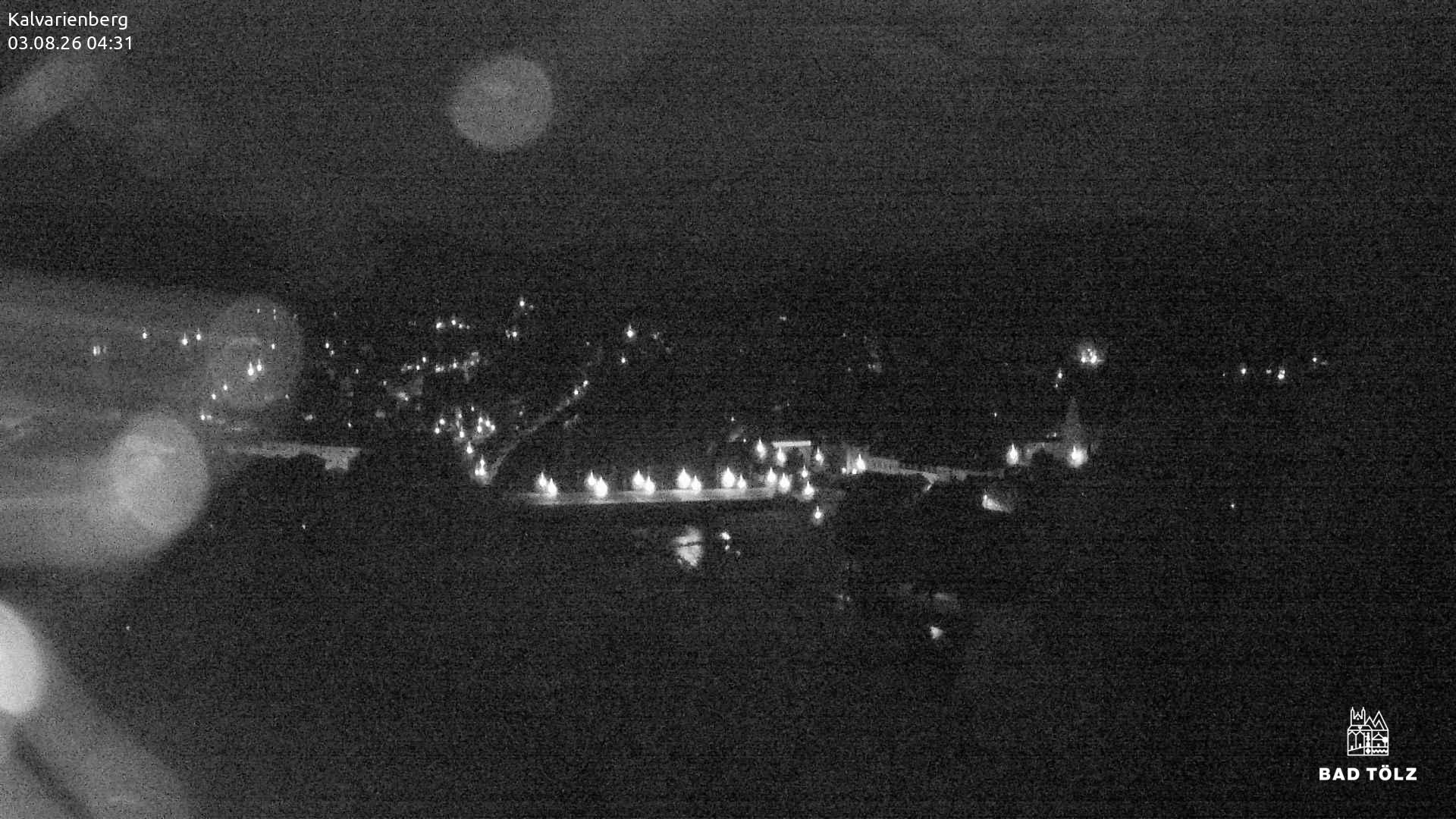 Archived image Webcam Bad Tölz - Kalvarienberg