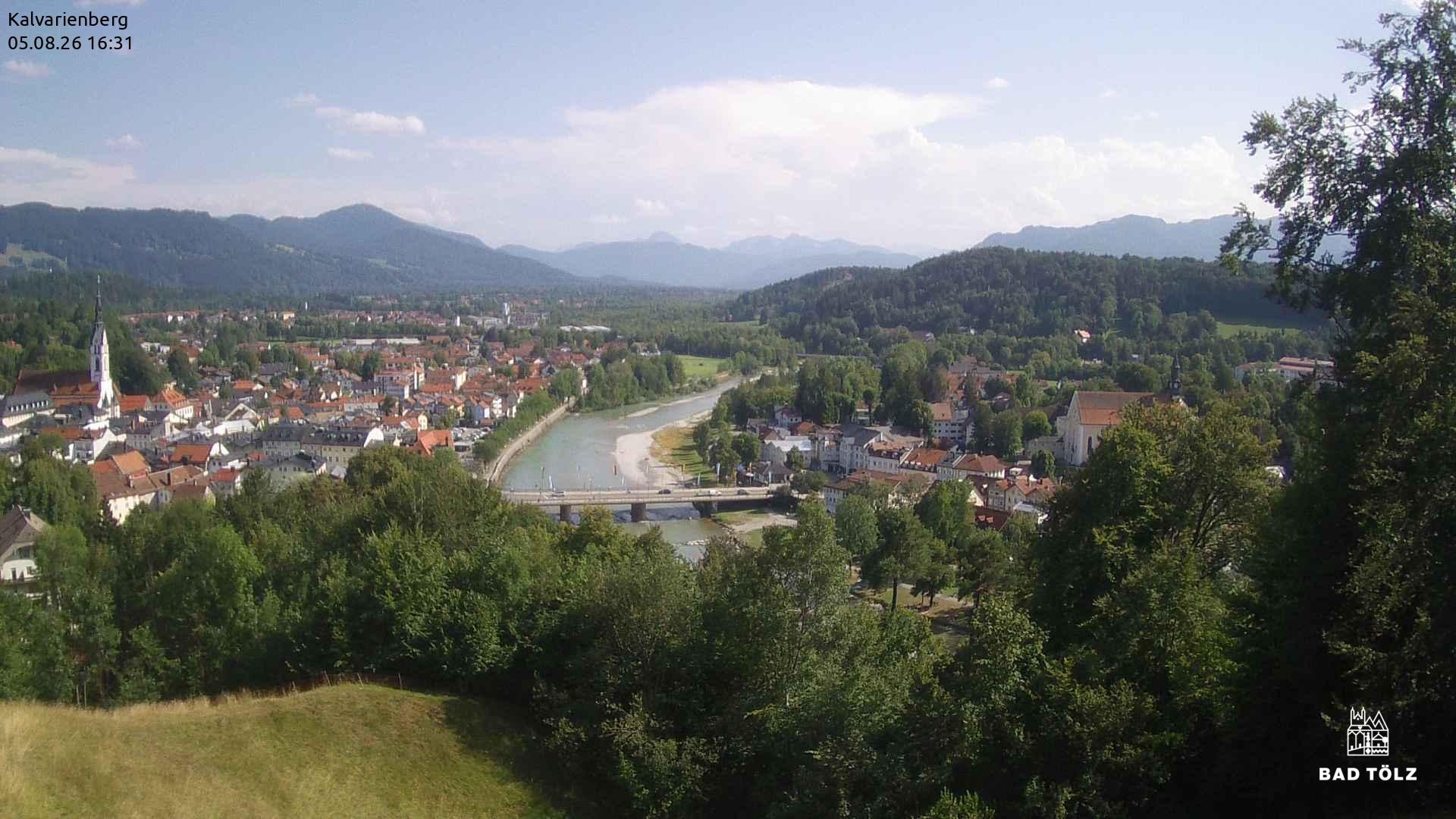 Archiv Foto Webcam Kalvarienberg bei Bad Tölz