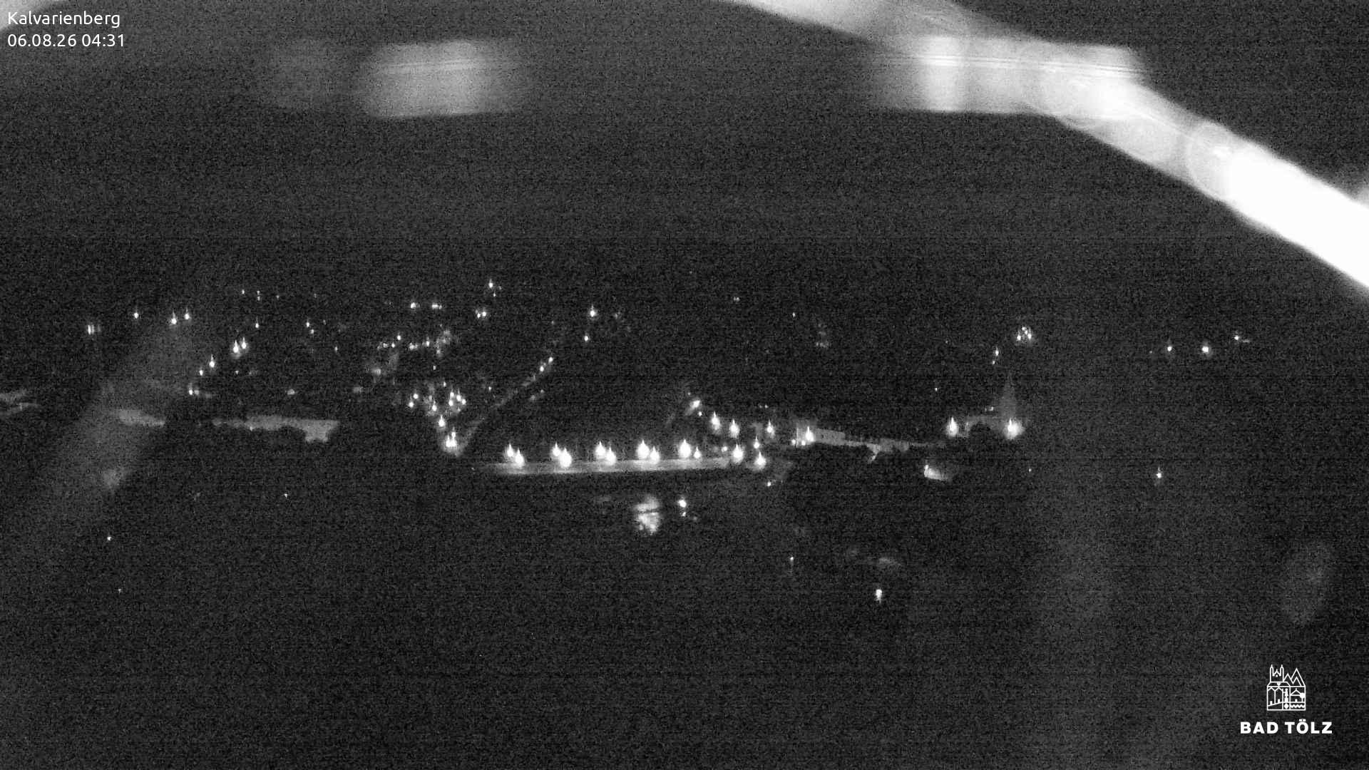 Archived image Webcam Bad Tölz - Kalvarienberg