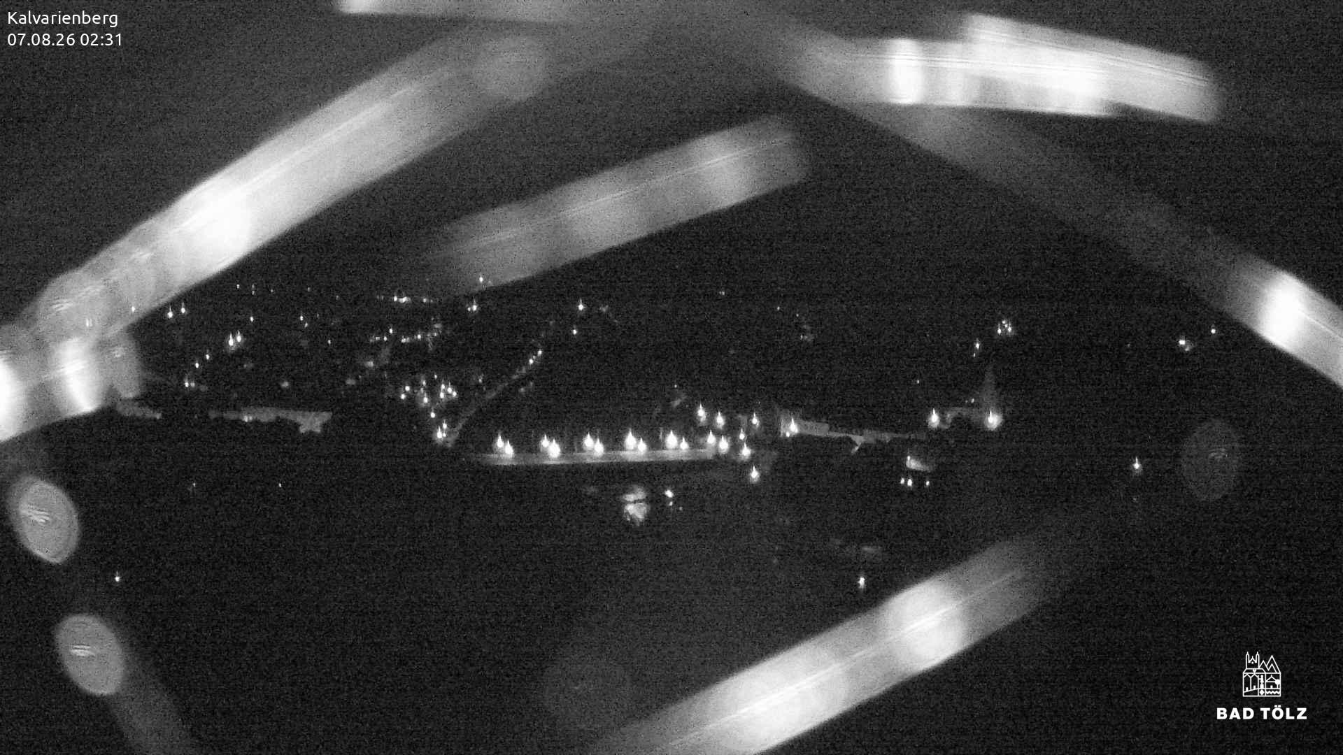 Archived image Webcam Bad Tölz - Kalvarienberg