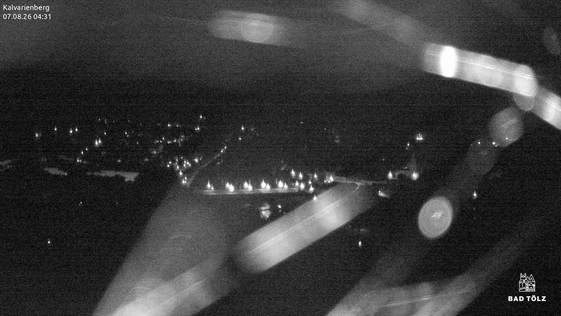 Archived image Webcam Bad Tölz - Kalvarienberg