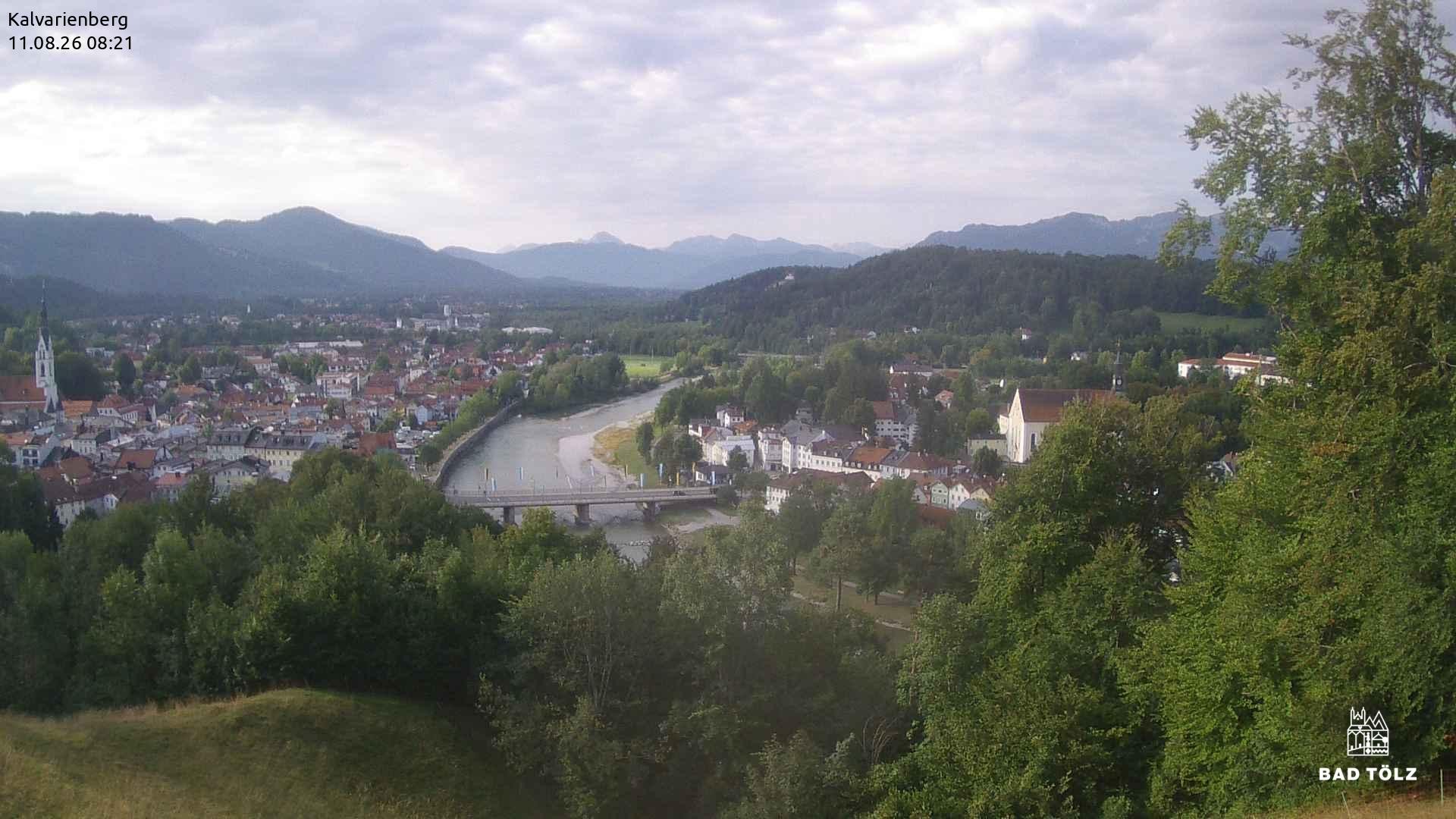 Archiv Foto Webcam Kalvarienberg bei Bad Tölz