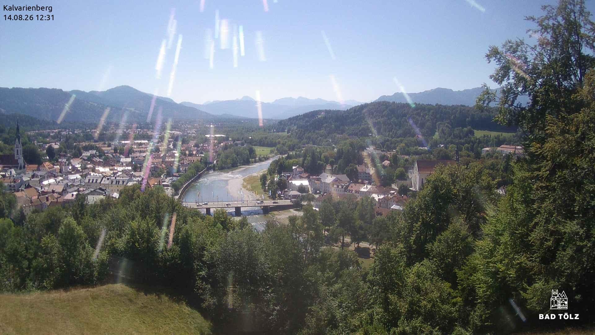 Archiv Foto Webcam Kalvarienberg bei Bad Tölz