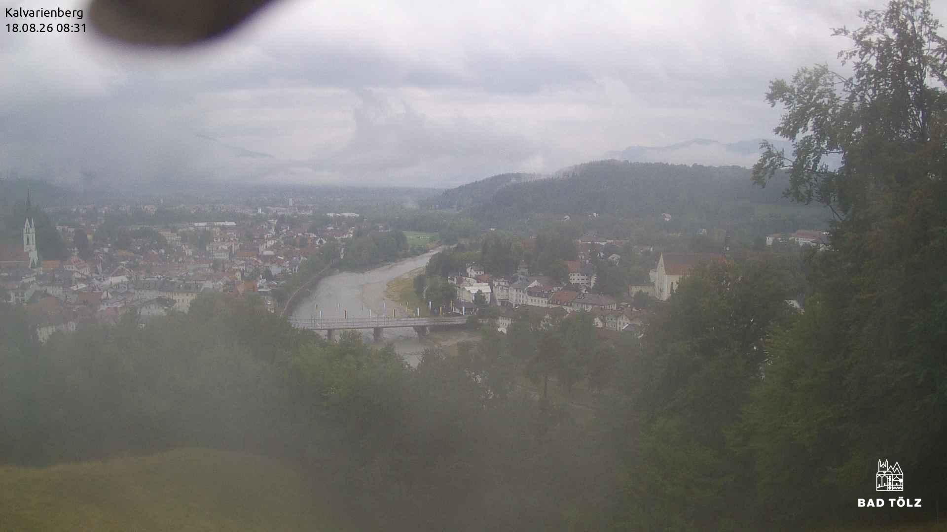 Archiv Foto Webcam Kalvarienberg bei Bad Tölz