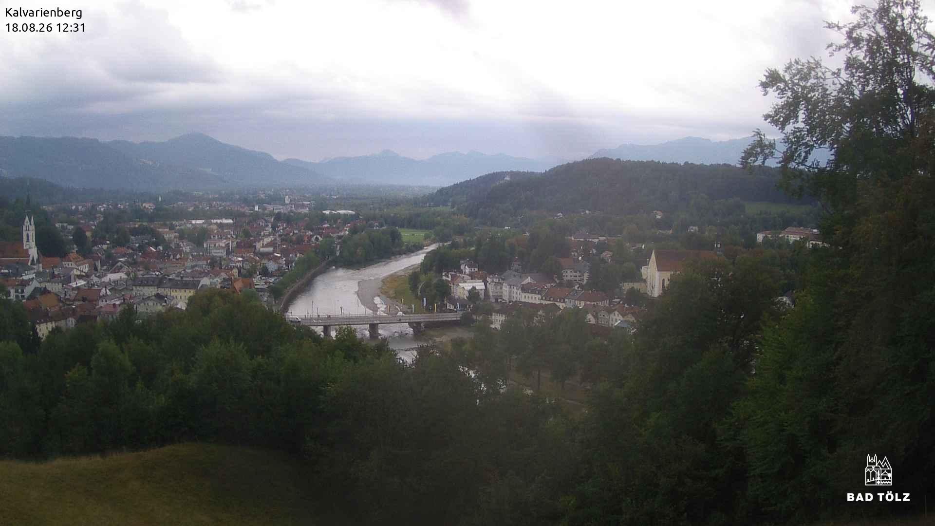 Archiv Foto Webcam Kalvarienberg bei Bad Tölz