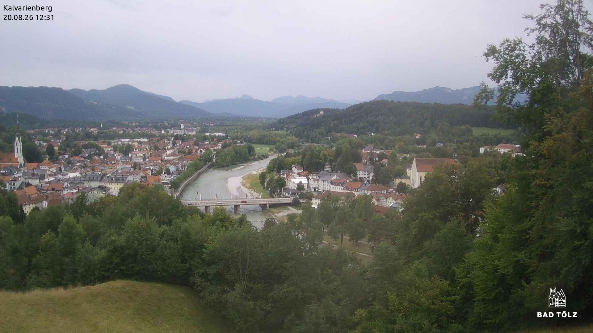 Archiv Foto Webcam Kalvarienberg bei Bad Tölz